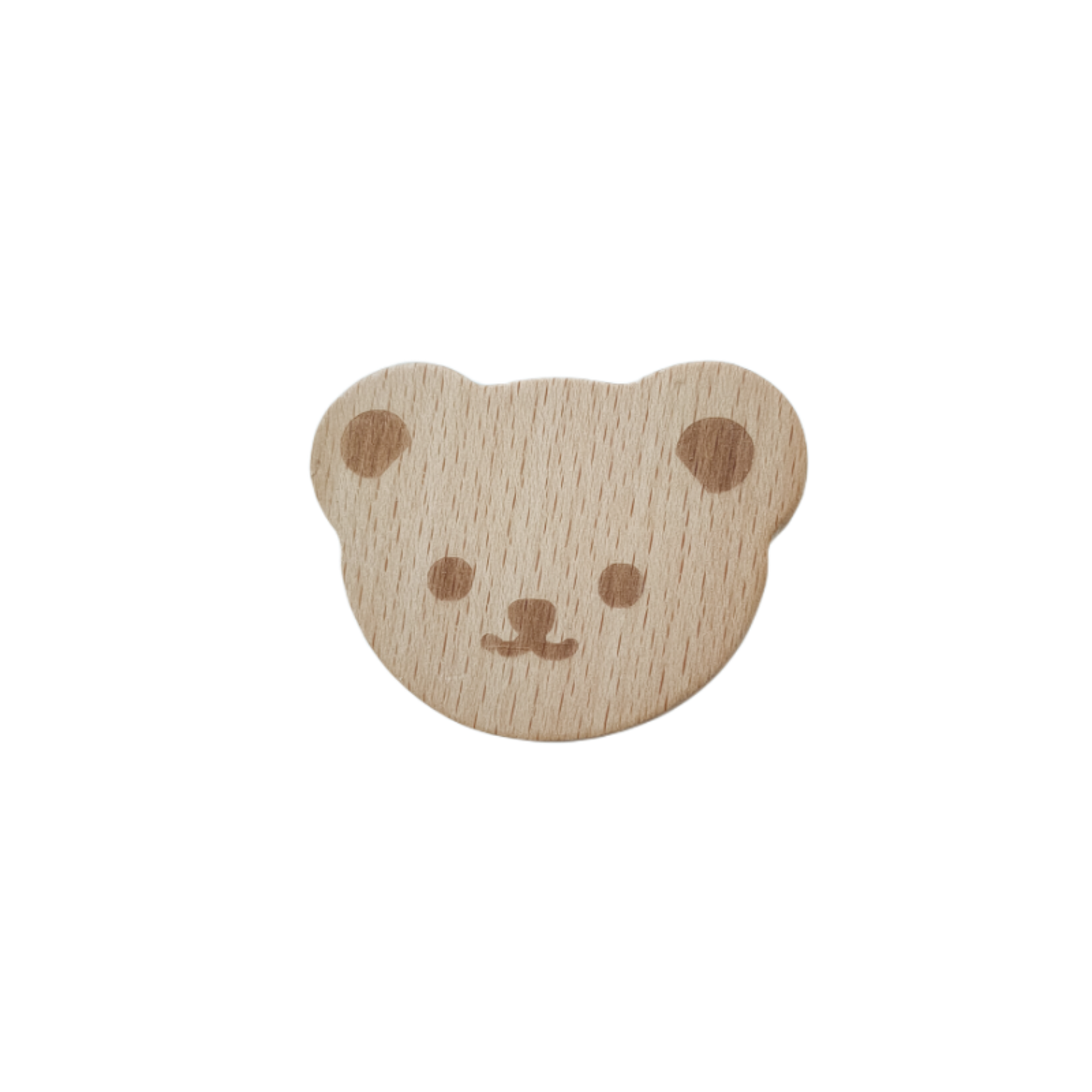 Nordic Cute Bear Wooden Cabinet Handles For Kids Room Furniture 6