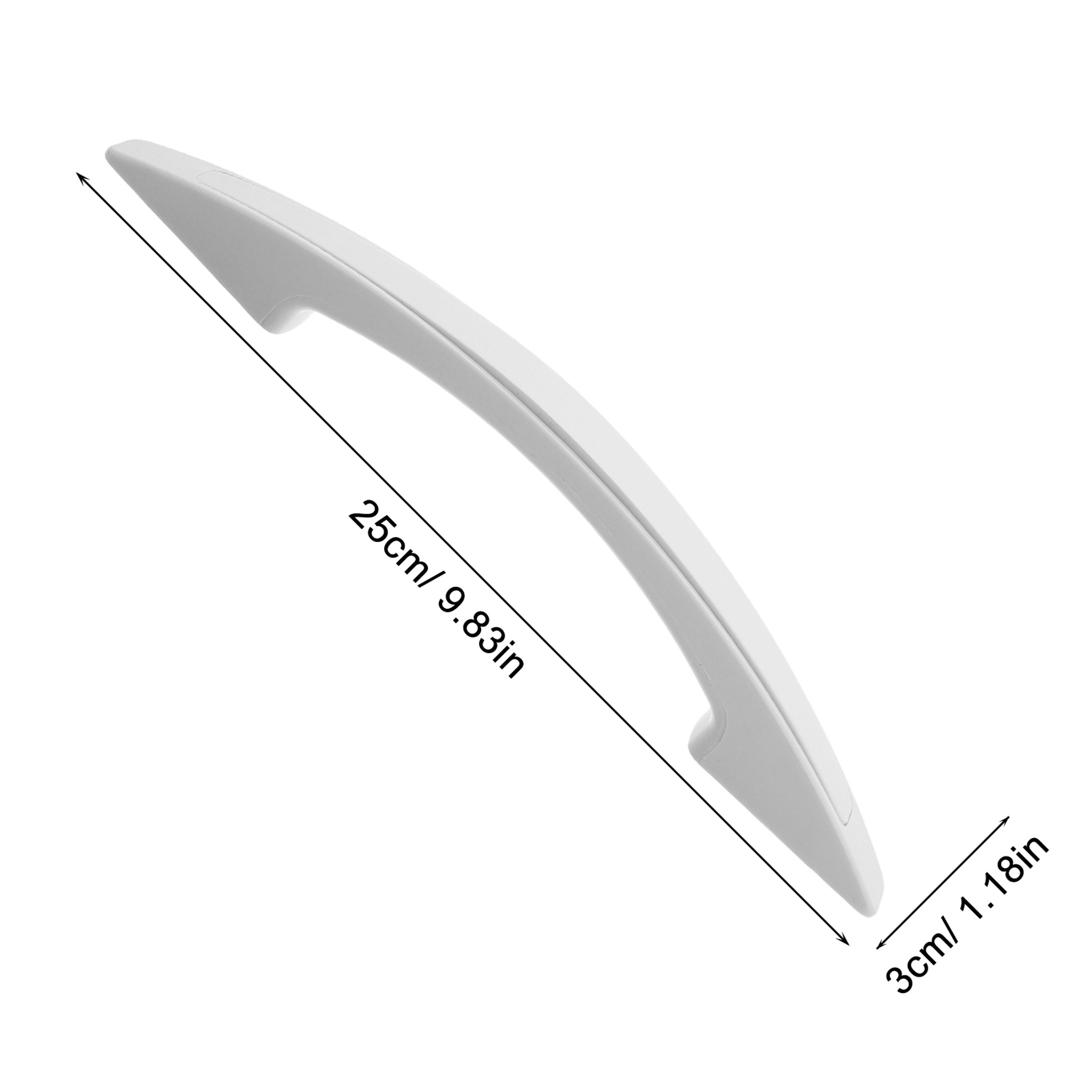 Universal Heavy Duty Freezer Door Handle Replacement For Refrigerator Smooth Grip Easy Install 3