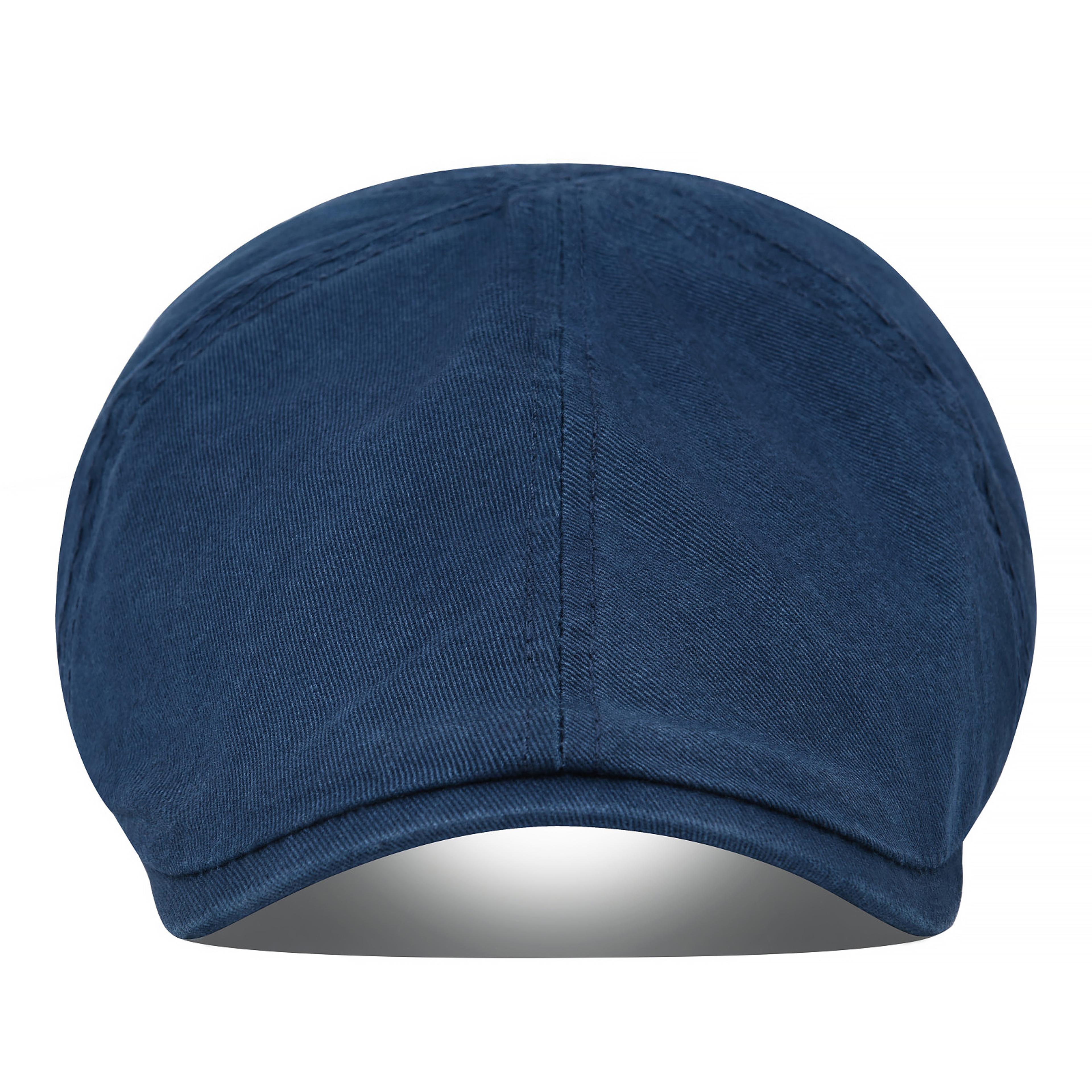 Classic Cotton Flat Cap Hat Unisex Newsboy Ivy Cap Casual Driver Beret 1