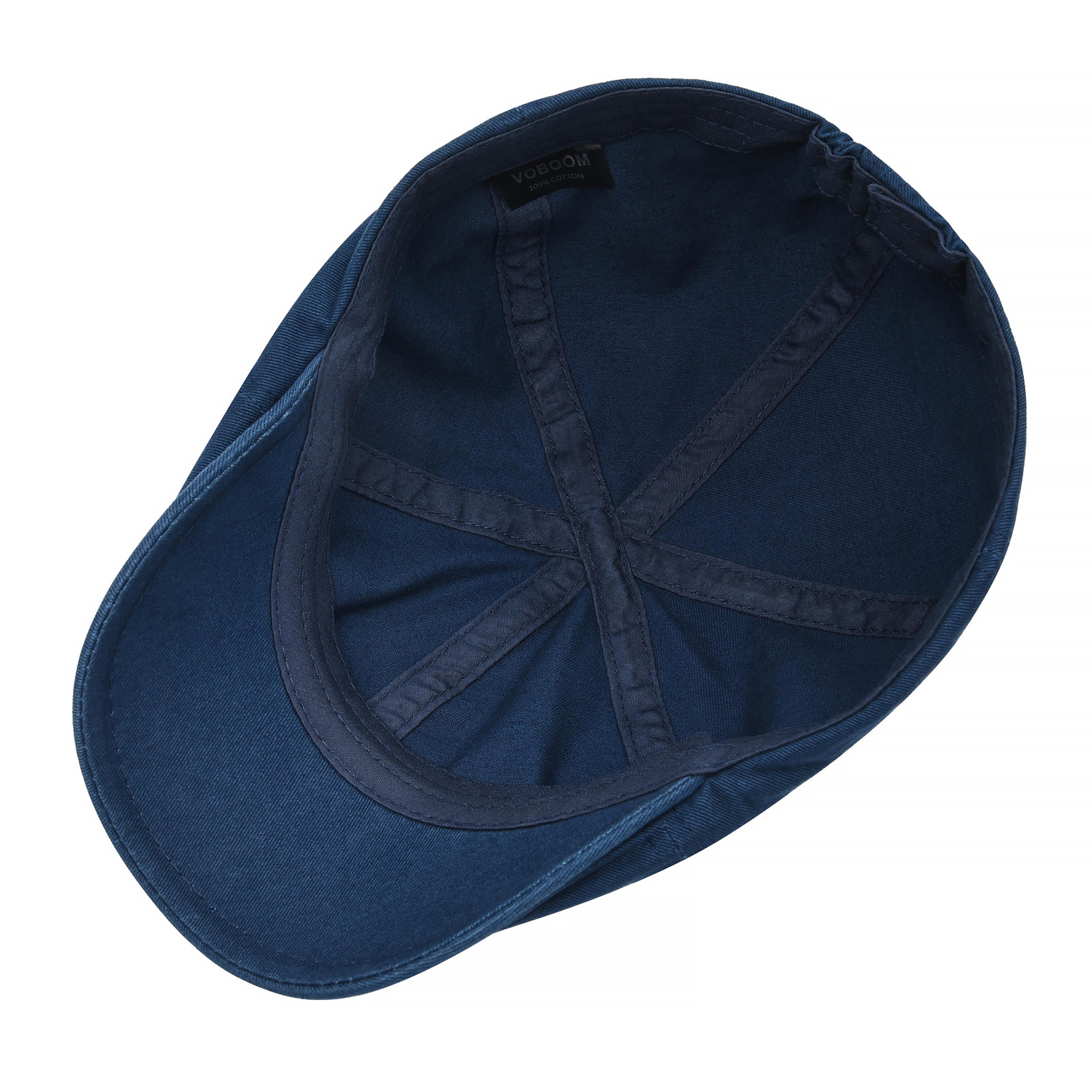 Classic Cotton Flat Cap Hat Unisex Newsboy Ivy Cap Casual Driver Beret 5