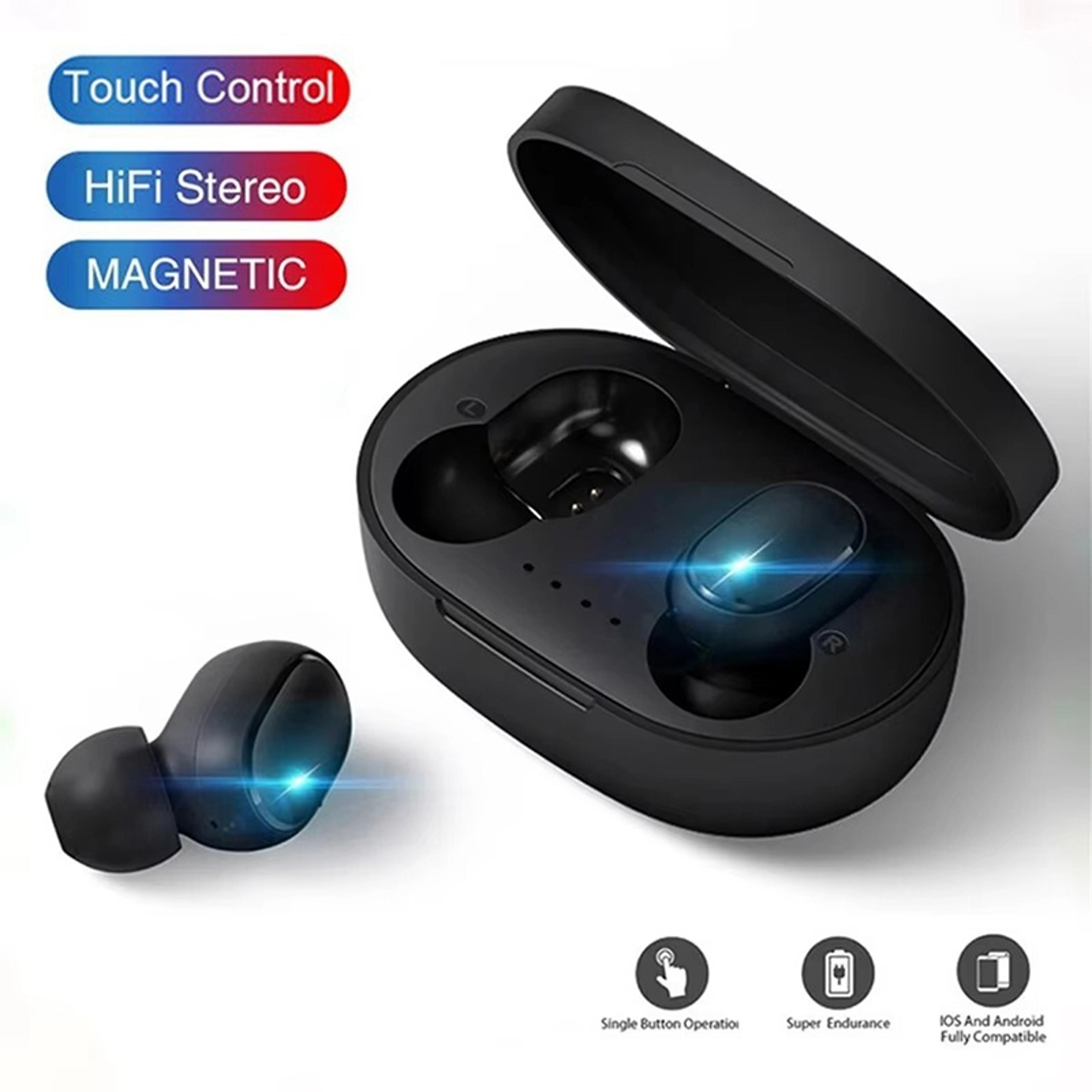 bluetooth wireless earbuds noise cancelling sport headphones with charging case