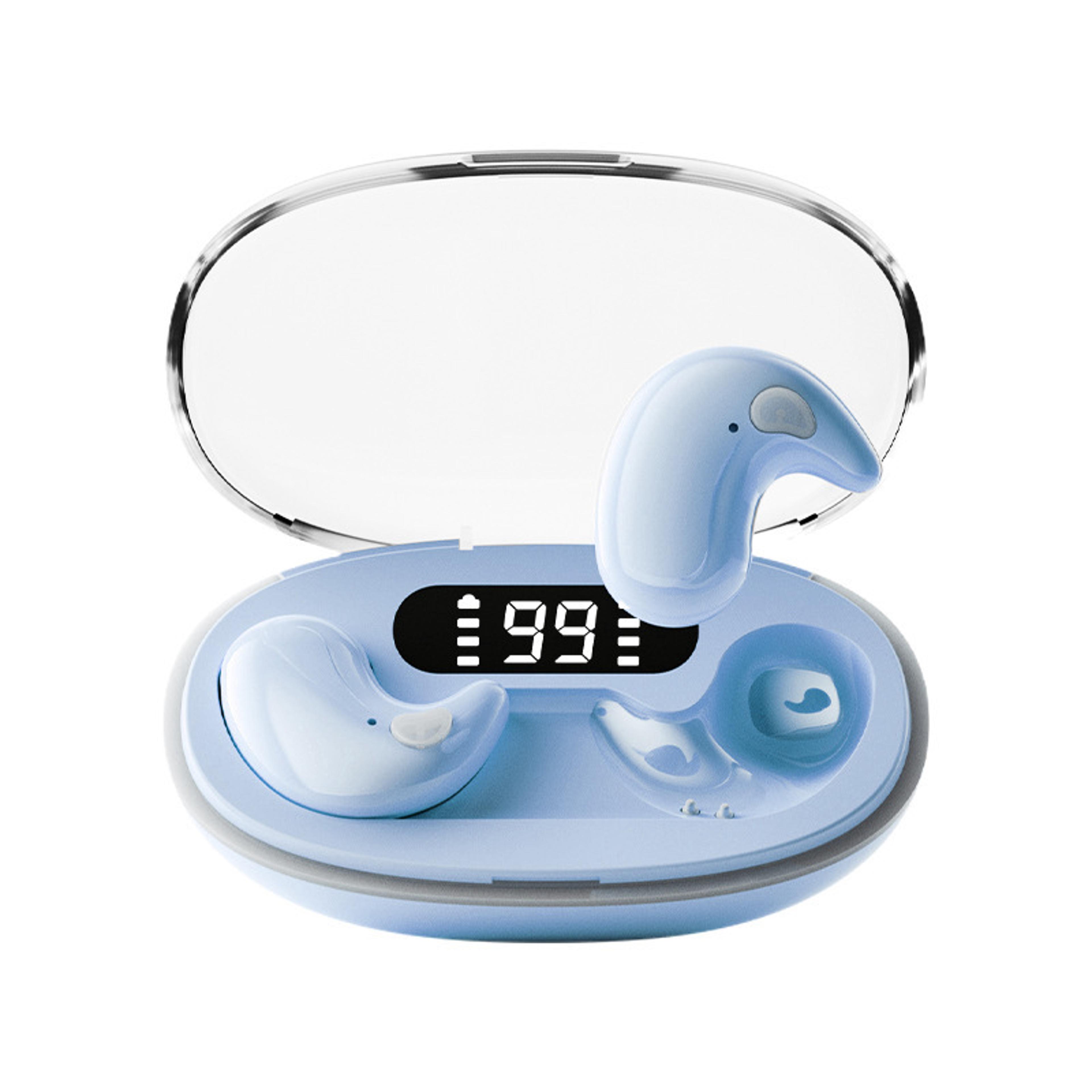 Open Ear Wireless Earbuds Bluetooth Lightweight All Day Comfort Earphones With Battery Display 2