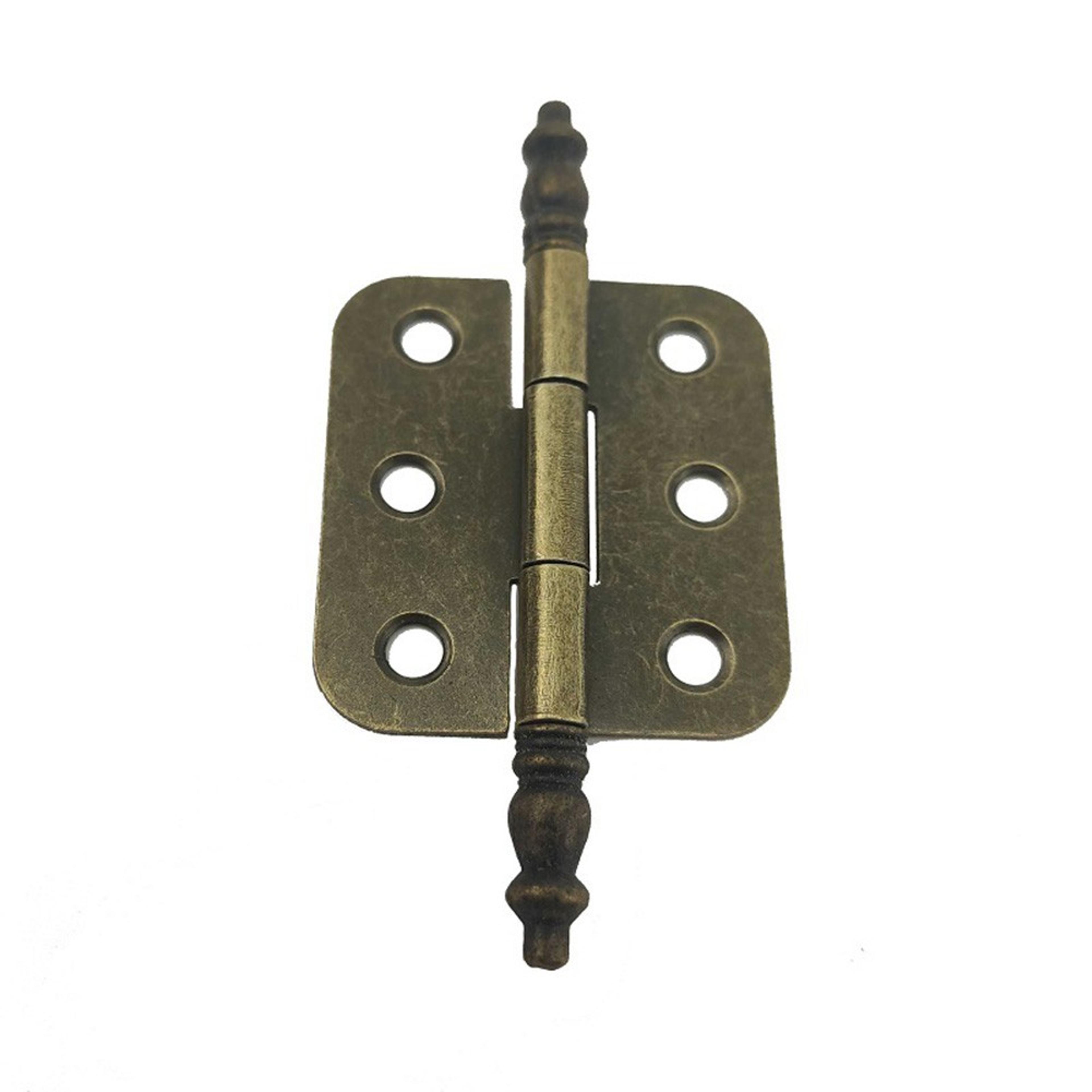 Antique Bronze Decorative Cabinet Hinges With Screws For Jewelry Boxes And Furniture 3