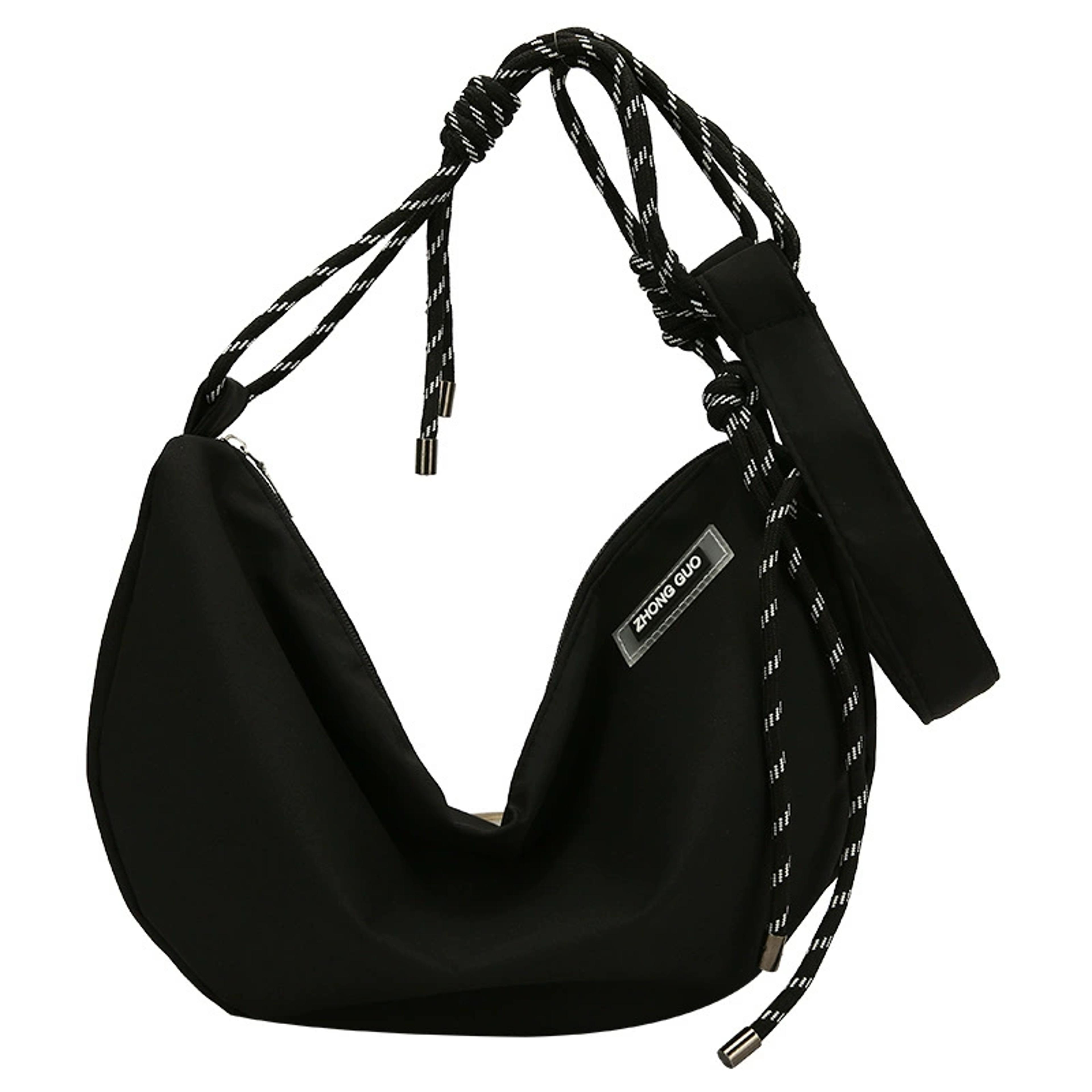 Vintage Nylon Crossbody Hobo Bag Large Capacity Casual Shoulder Handbag For Women 8