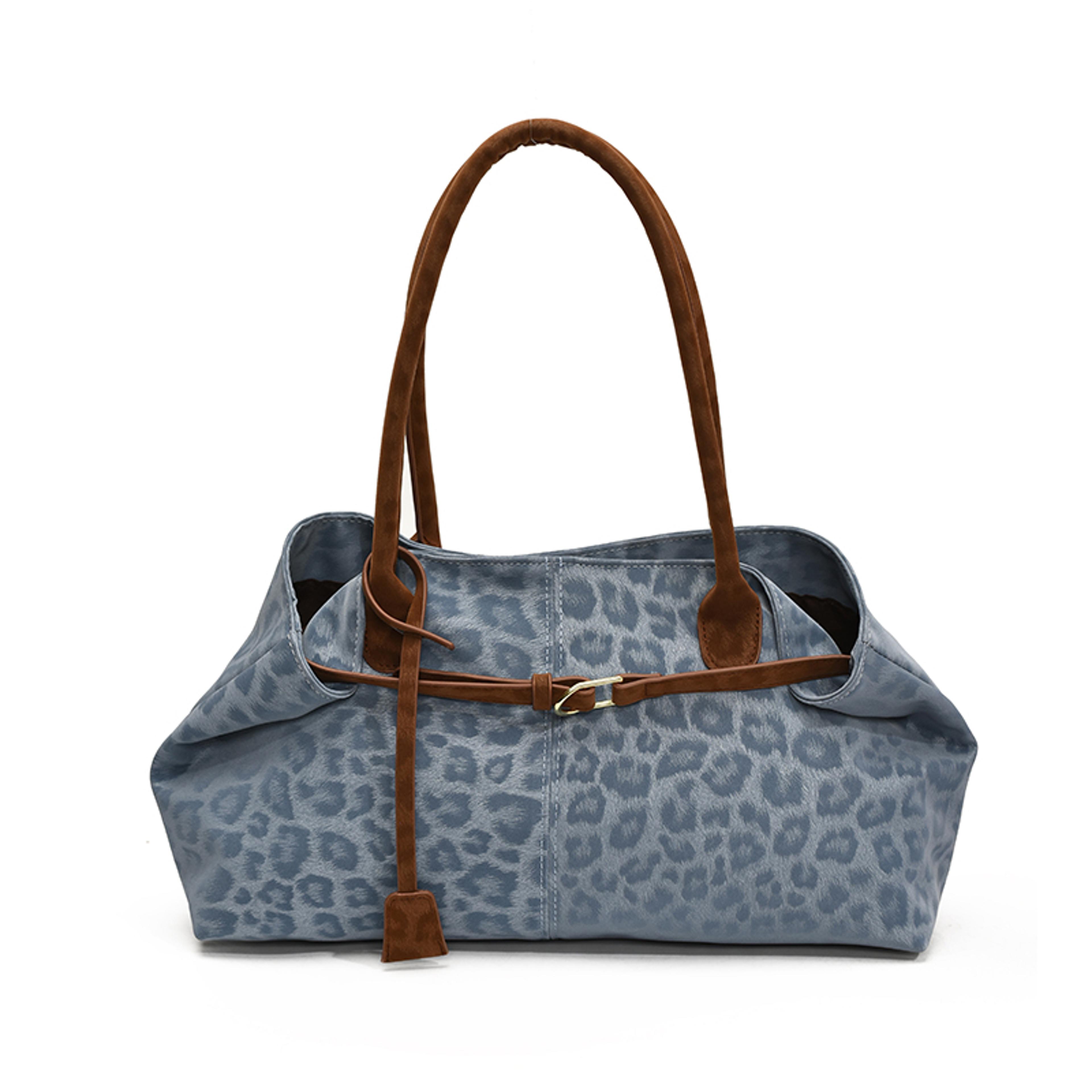 Vintage Large Capacity Shoulder Tote Bag For Women Casual Underarm Commuting Handbag 9