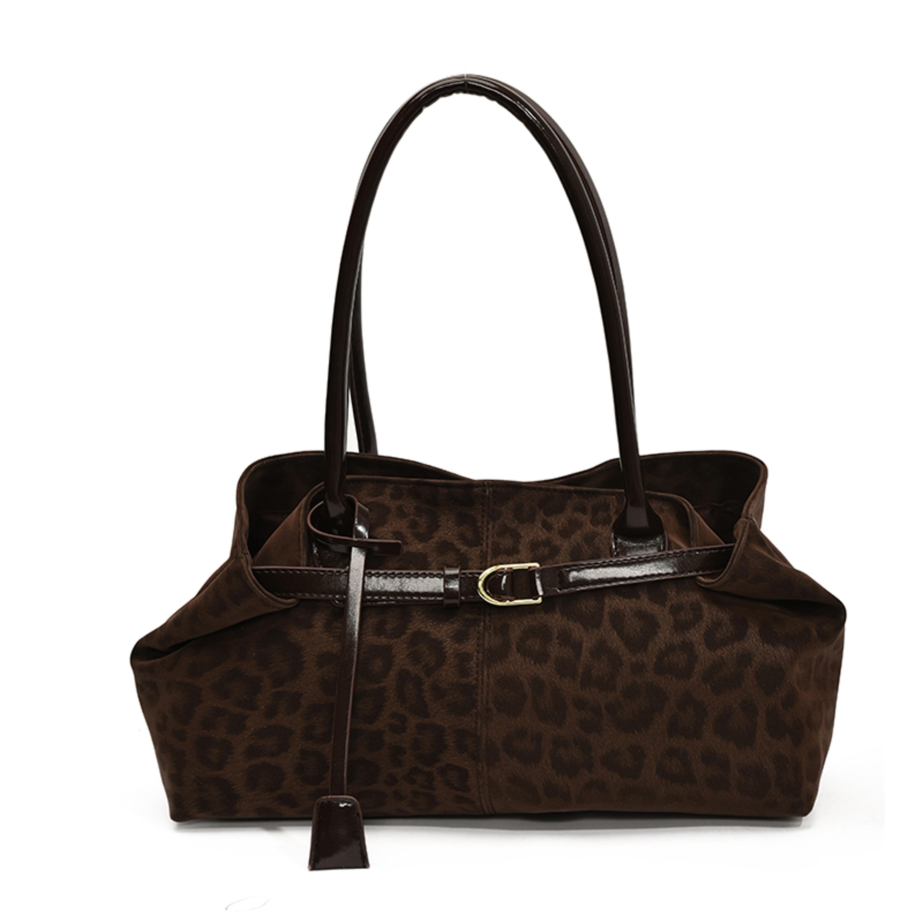 Vintage Large Capacity Shoulder Tote Bag For Women Casual Underarm Commuting Handbag 12
