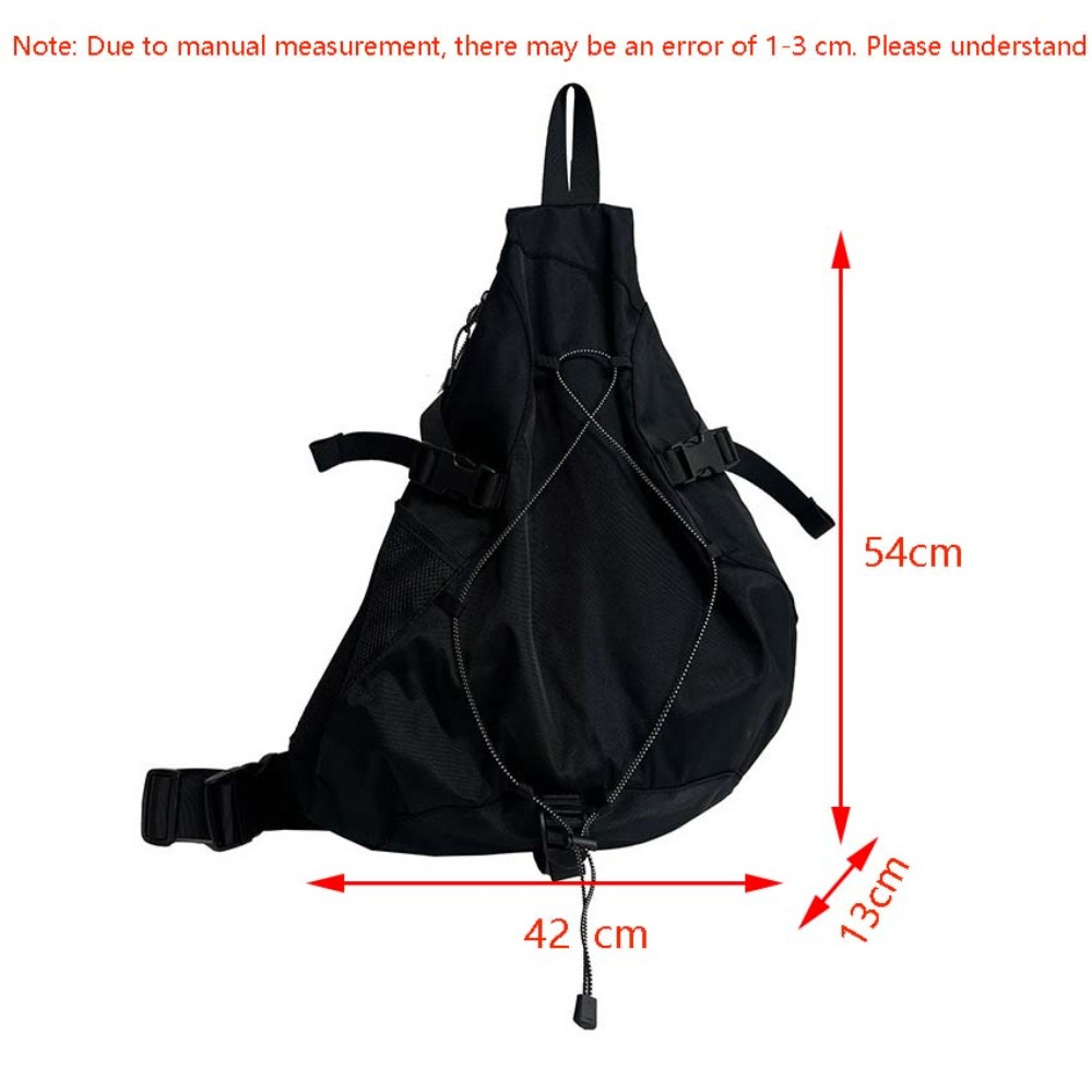 UrbanFlex Mens Crossbody Bag Large Capacity Travel Chest Sling 4