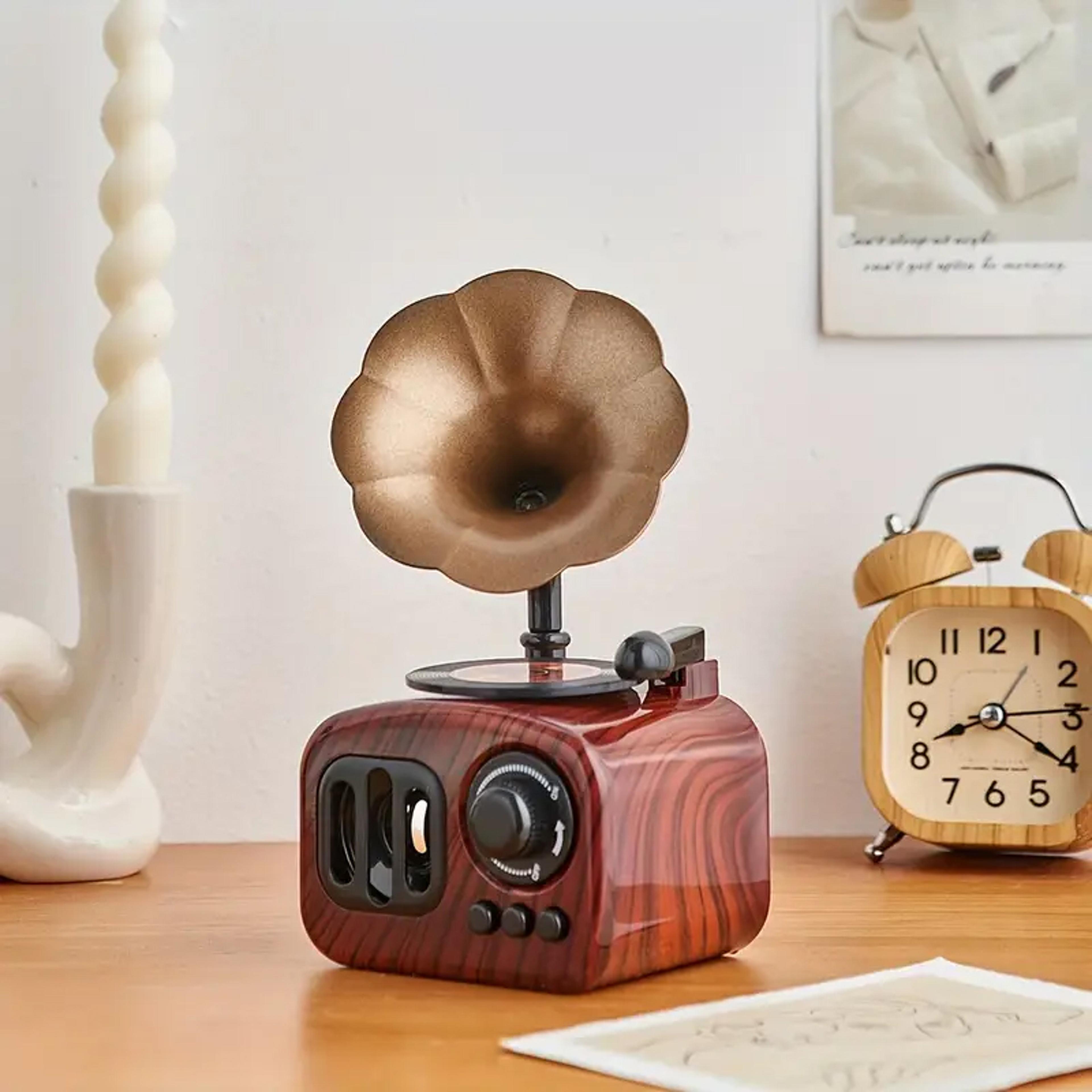 Vintage Gramophone Music Box Retro Home Decor Collectible Gift 3