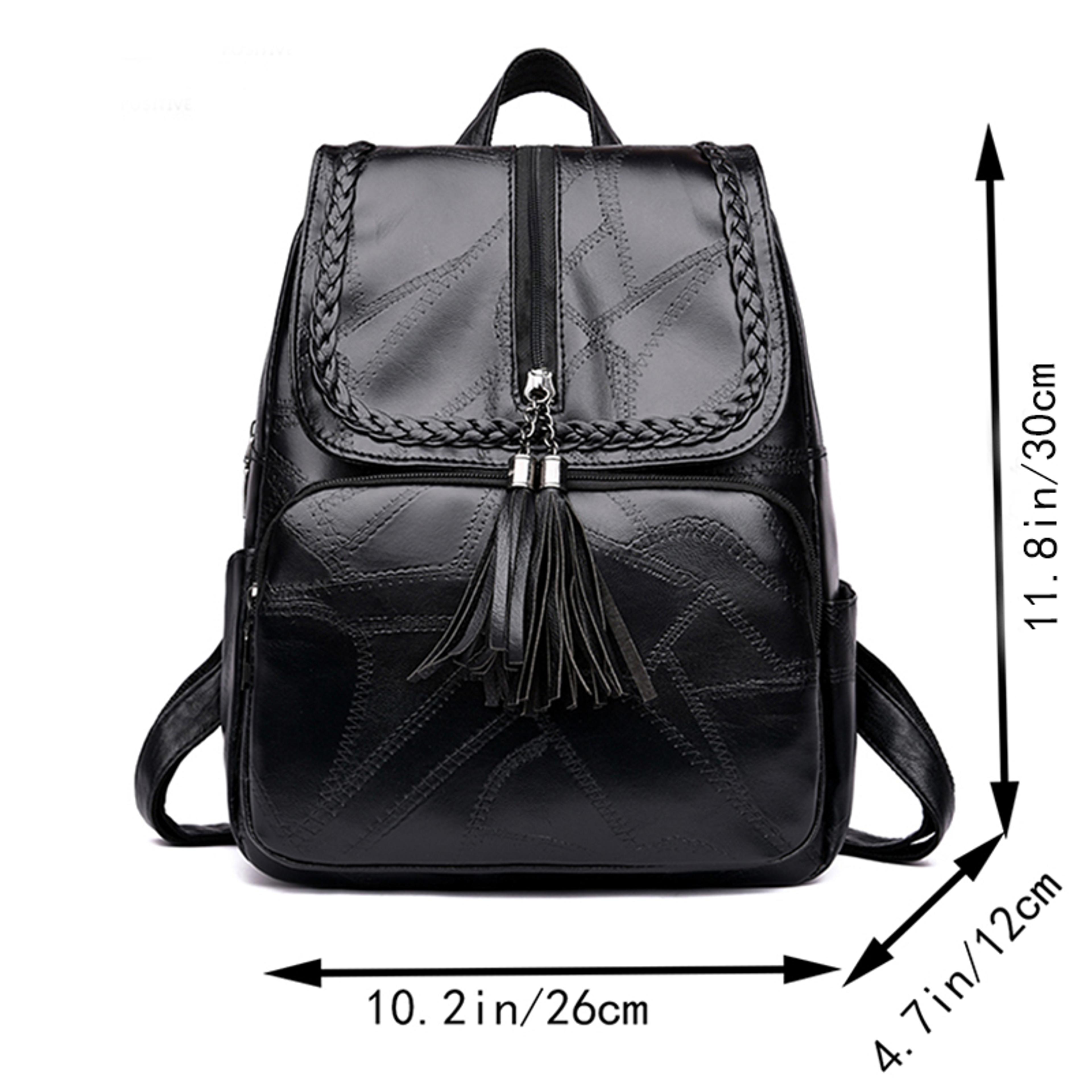 UrbanEase Women Travel Backpack Lightweight Nylon Casual Canvas School Bag 1