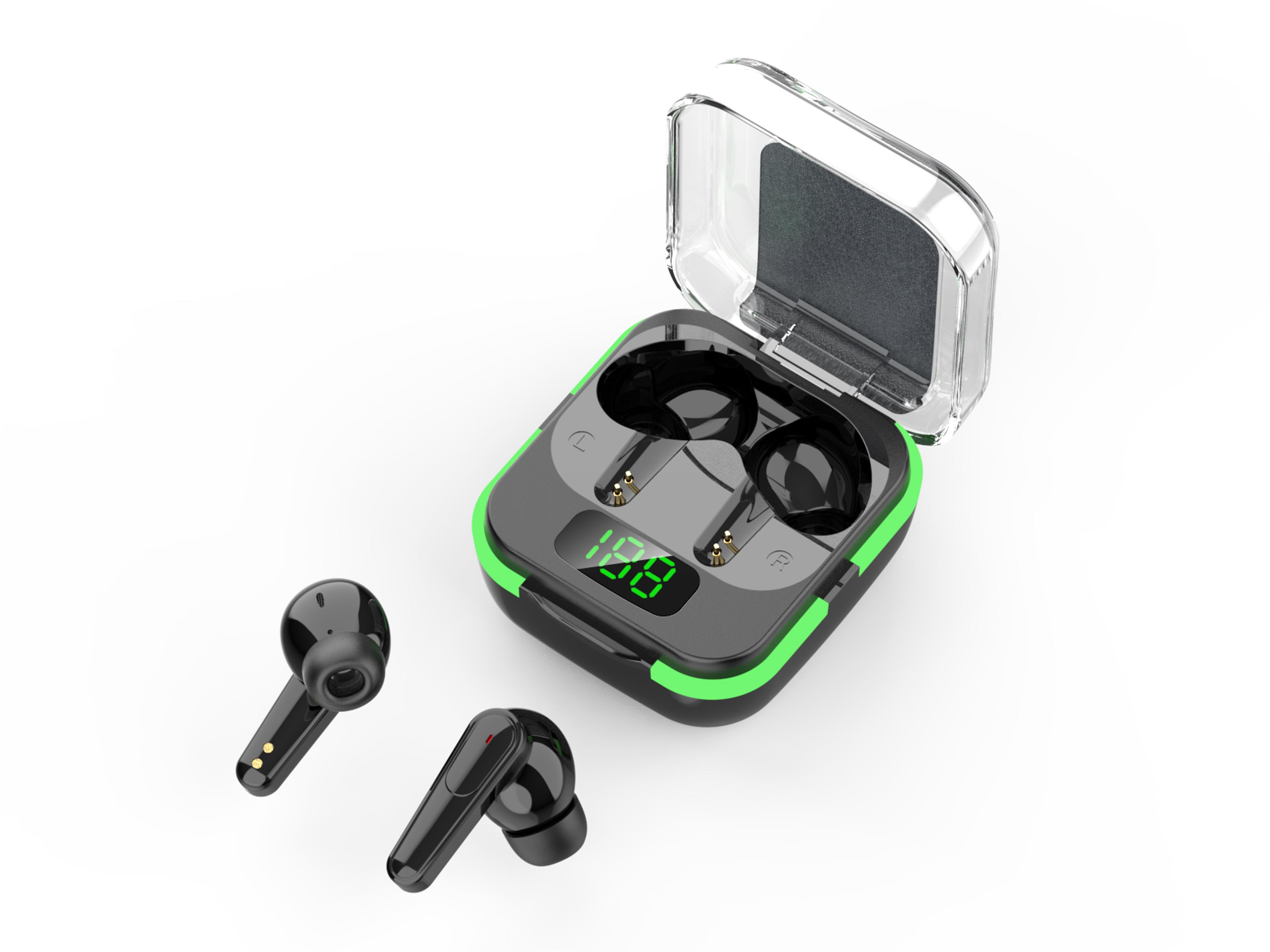 Smart TWS Wireless Earbuds With LED Display Noise Cancelling  Long Battery Life 3