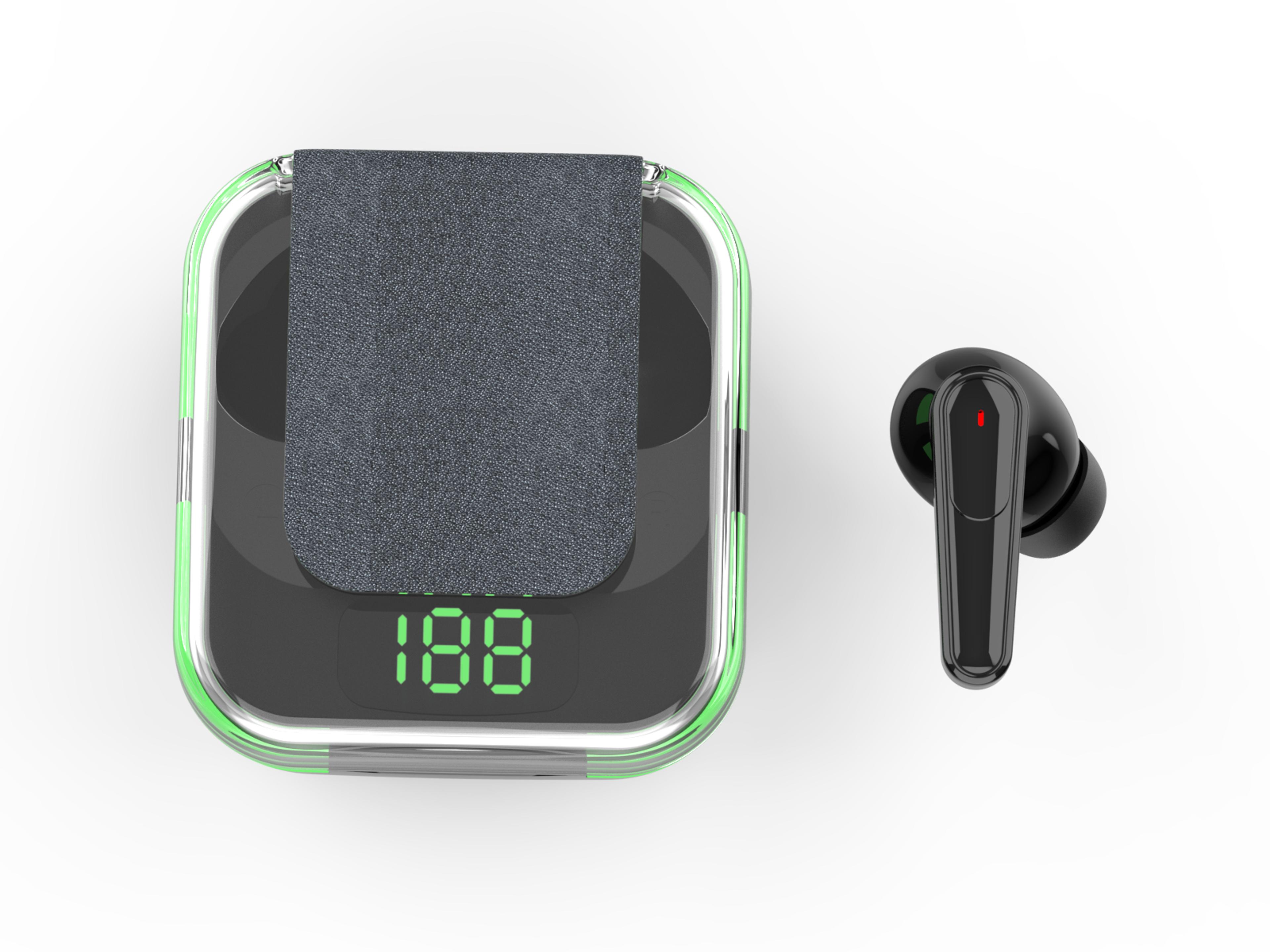 Smart TWS Wireless Earbuds With LED Display Noise Cancelling  Long Battery Life 4
