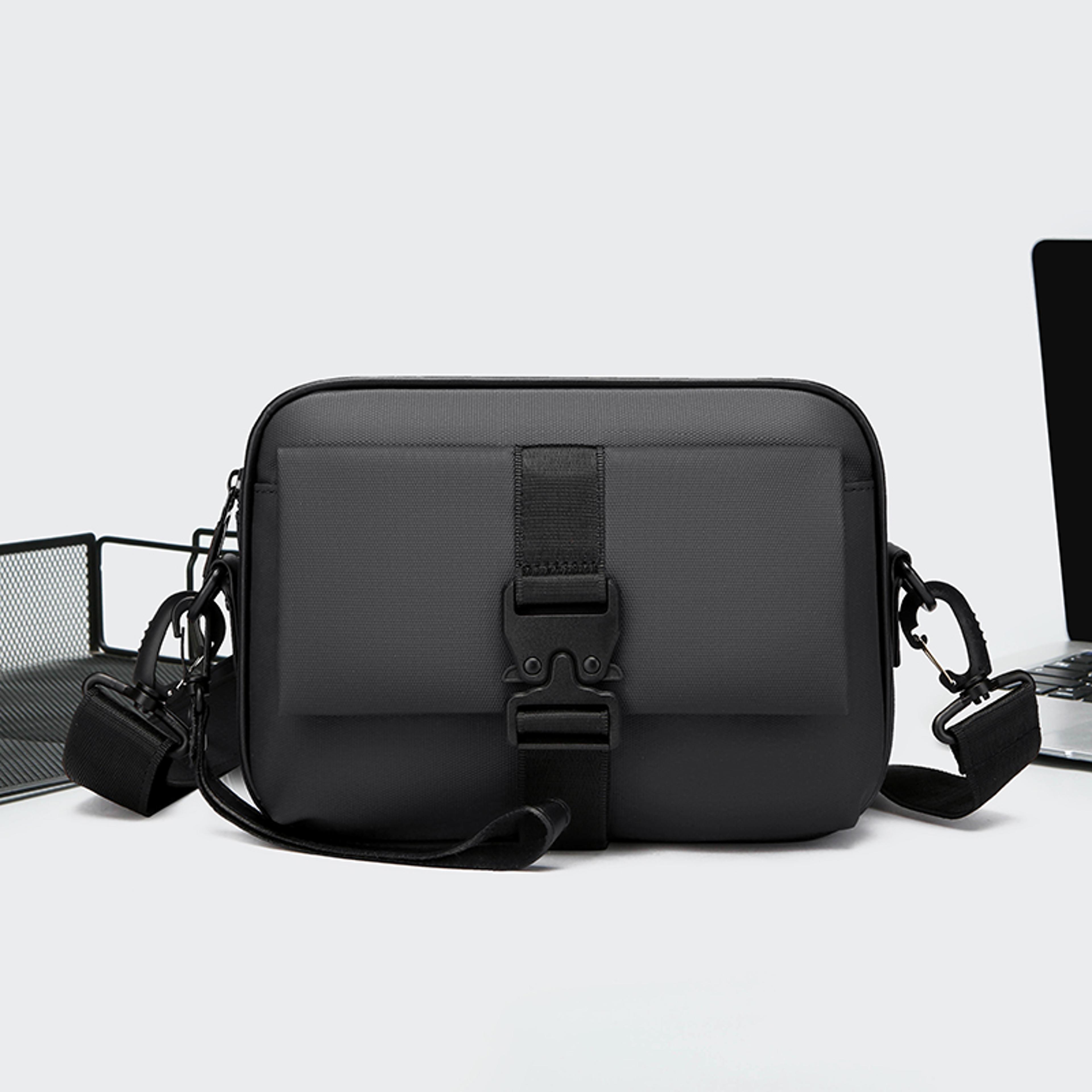 High Quality Mens Mini Shoulder Bag Soft PU Phone Clutch Crossbody 6