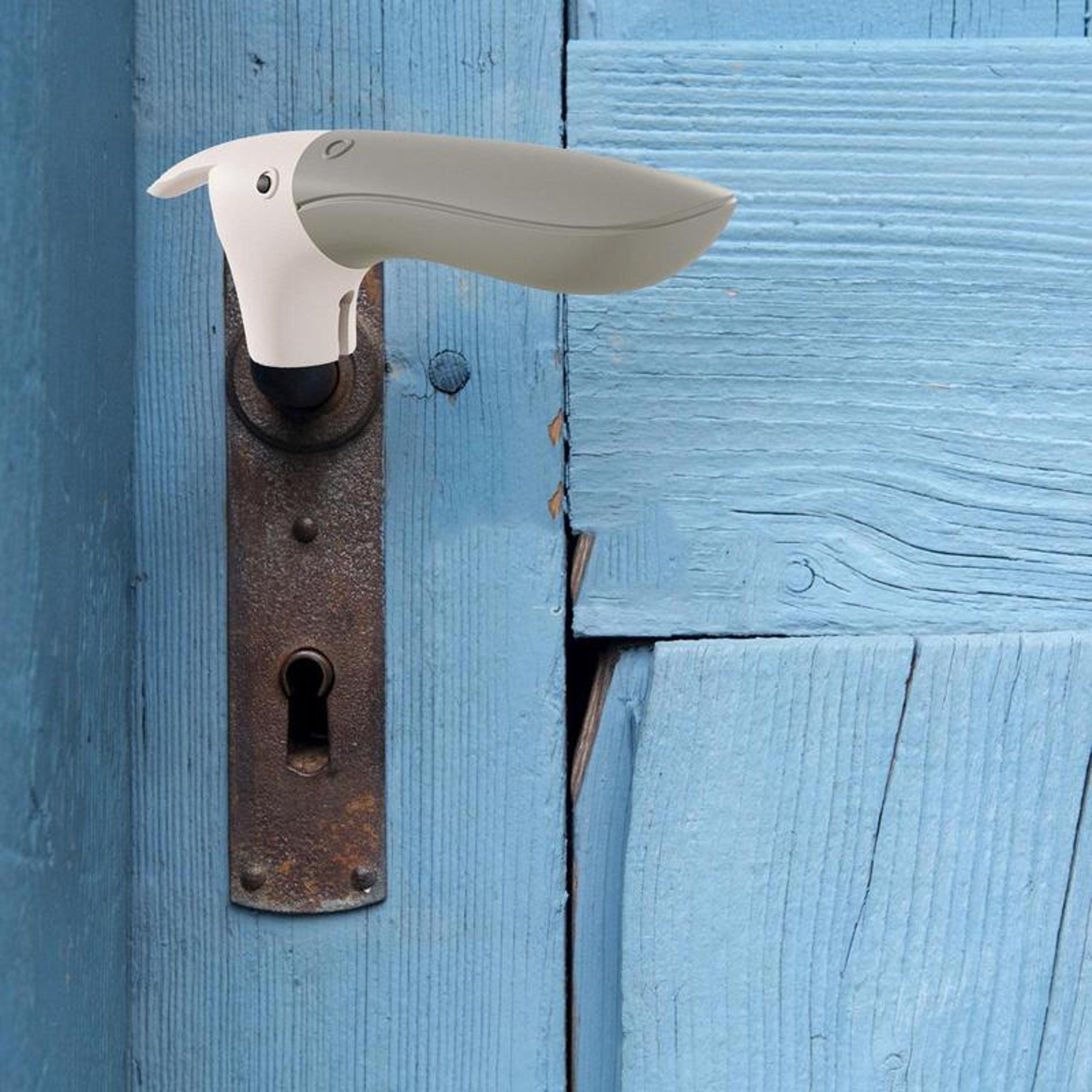 birdnest silicone door handle protector for kids safe quiet wall protection