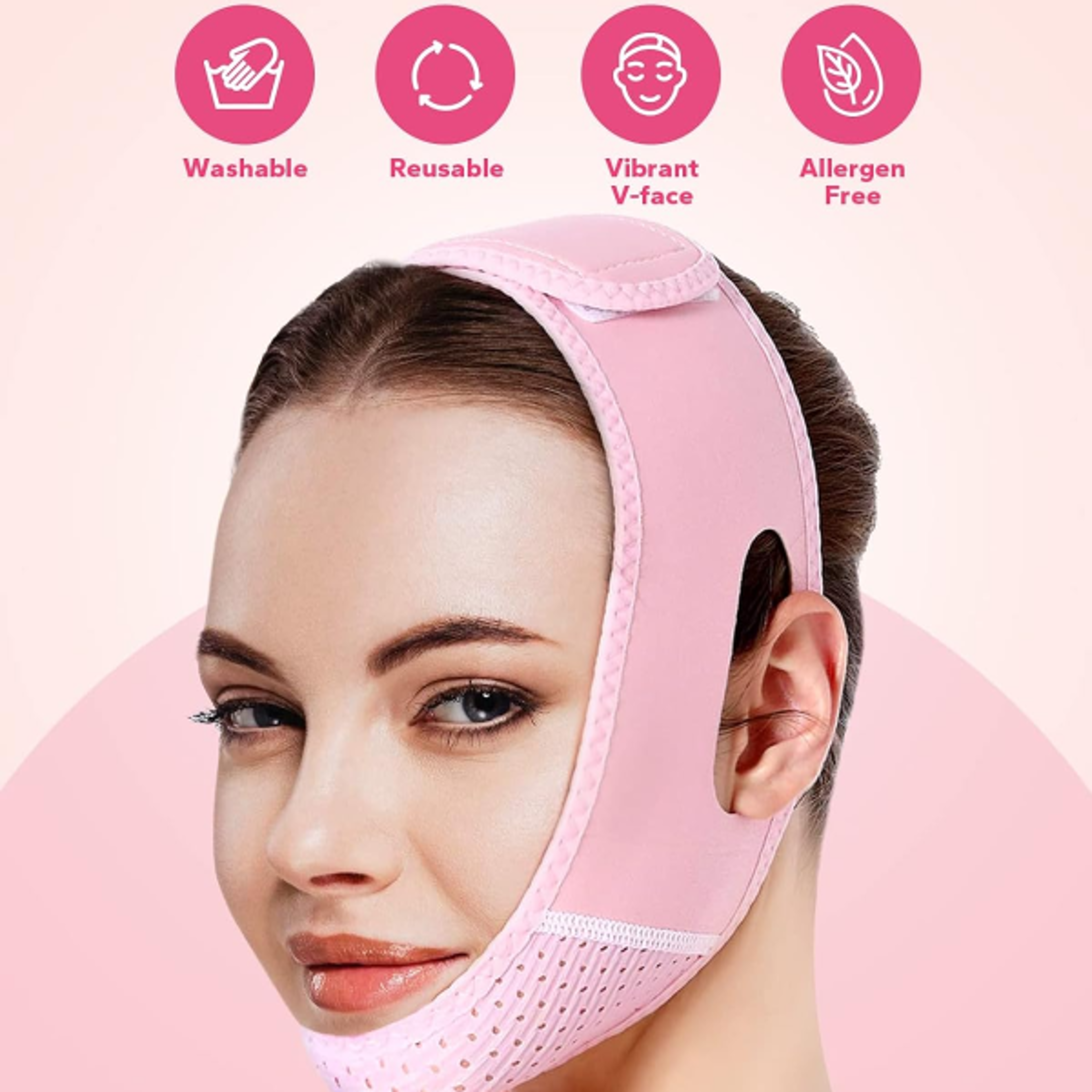 Reusable Face Strap V Line Mask  Double Chin Reducer For A Sculpted Jawline 2