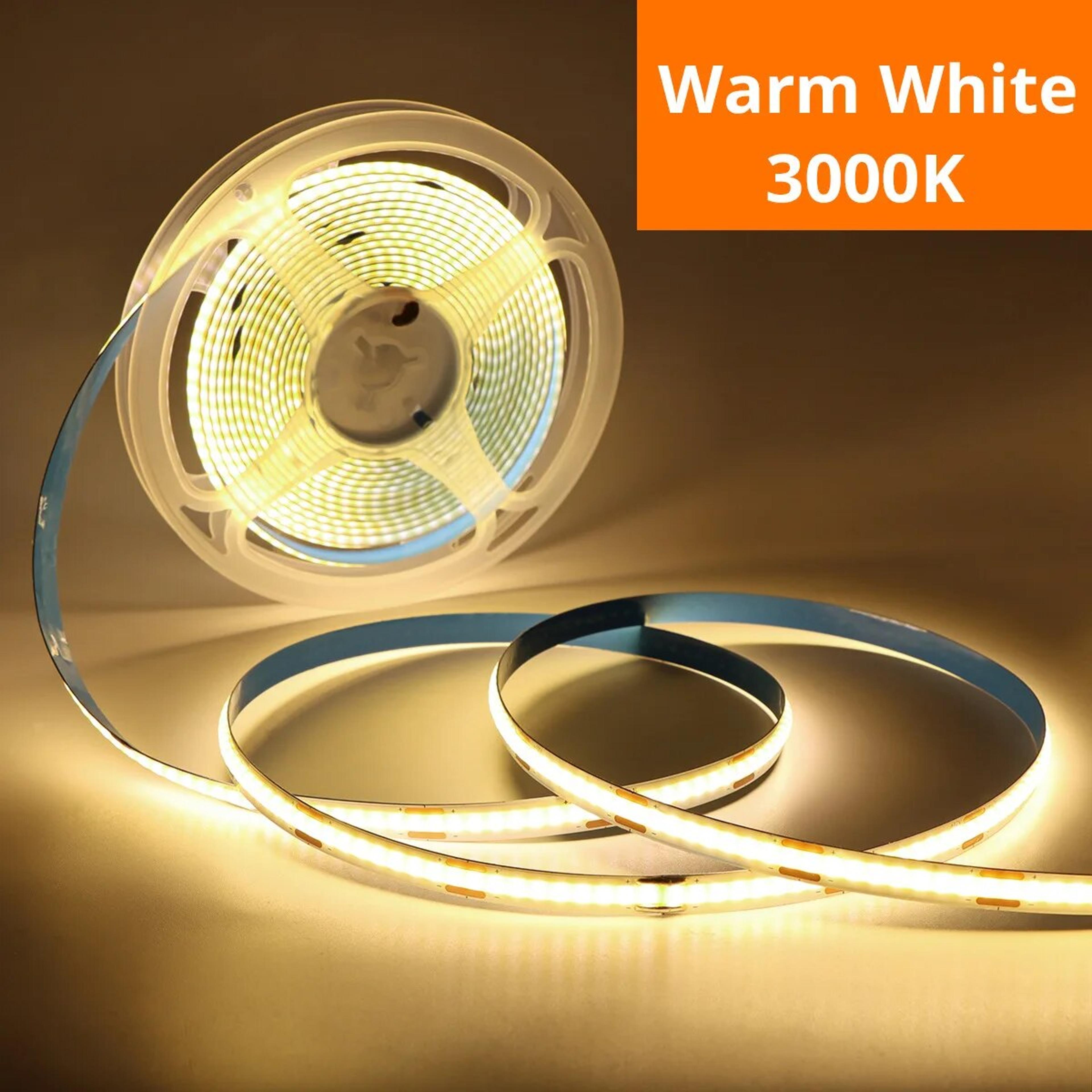 USB 5V COB LED Light Strip Flexible Touch Dimmer Diode Tape For DIY Room TV Mirror Backlight  Wall  6