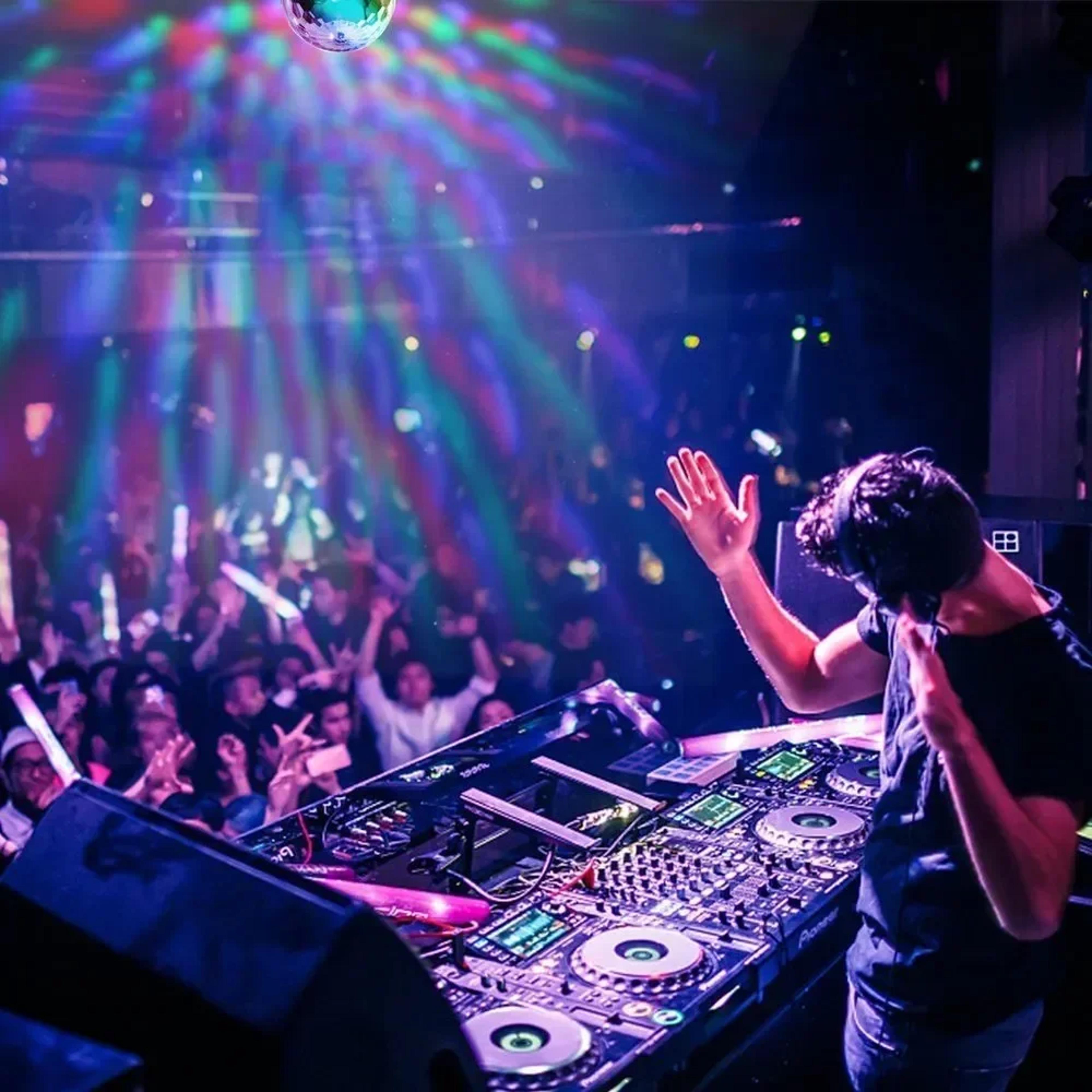 magic dance car rgb disco light – rotating dj strobe lamp with sound control for christmas & club parties