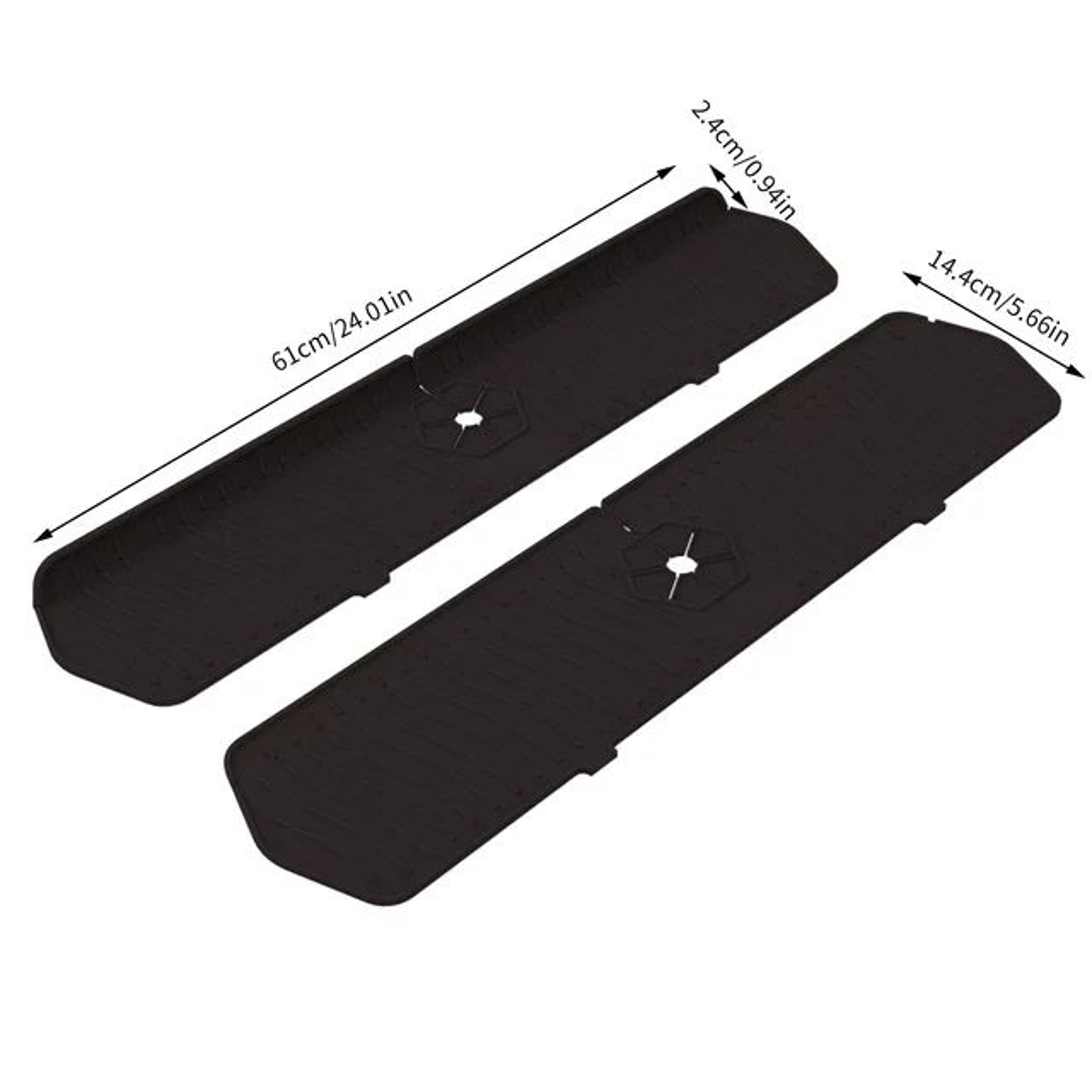 Large Silicone Faucet Mat Sink Splash Guard Countertop Protector  Water Draining Pad For Kitchen Or 7