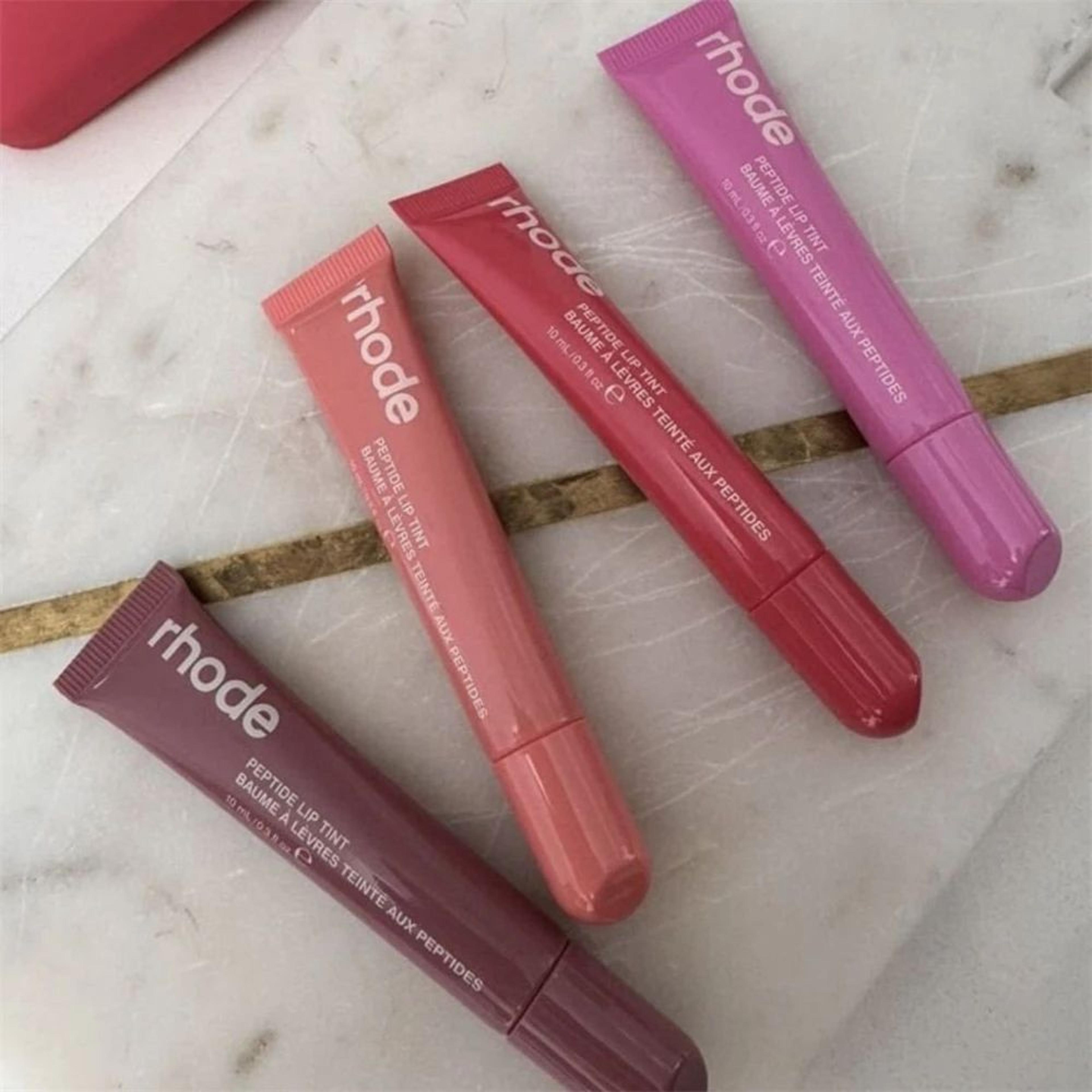 Rhode Makeup Lipstick Phone Case Moisturizer Lip Gloss Holder Lasting Nourishing Lines Salty Tan Ra 3