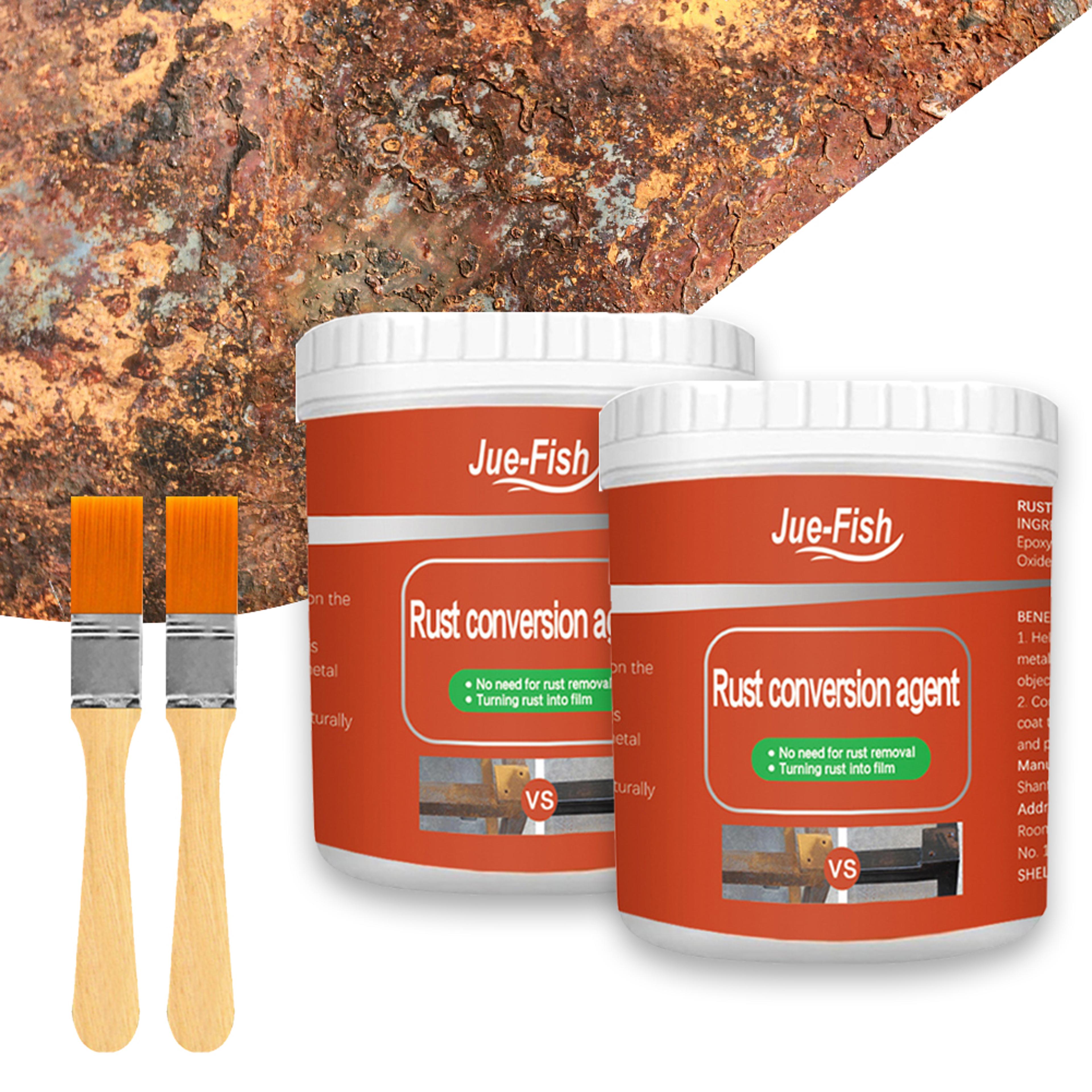 heavy-duty rust renovator, professional rust conversion agent for metal, auto parts & multi-surface protection