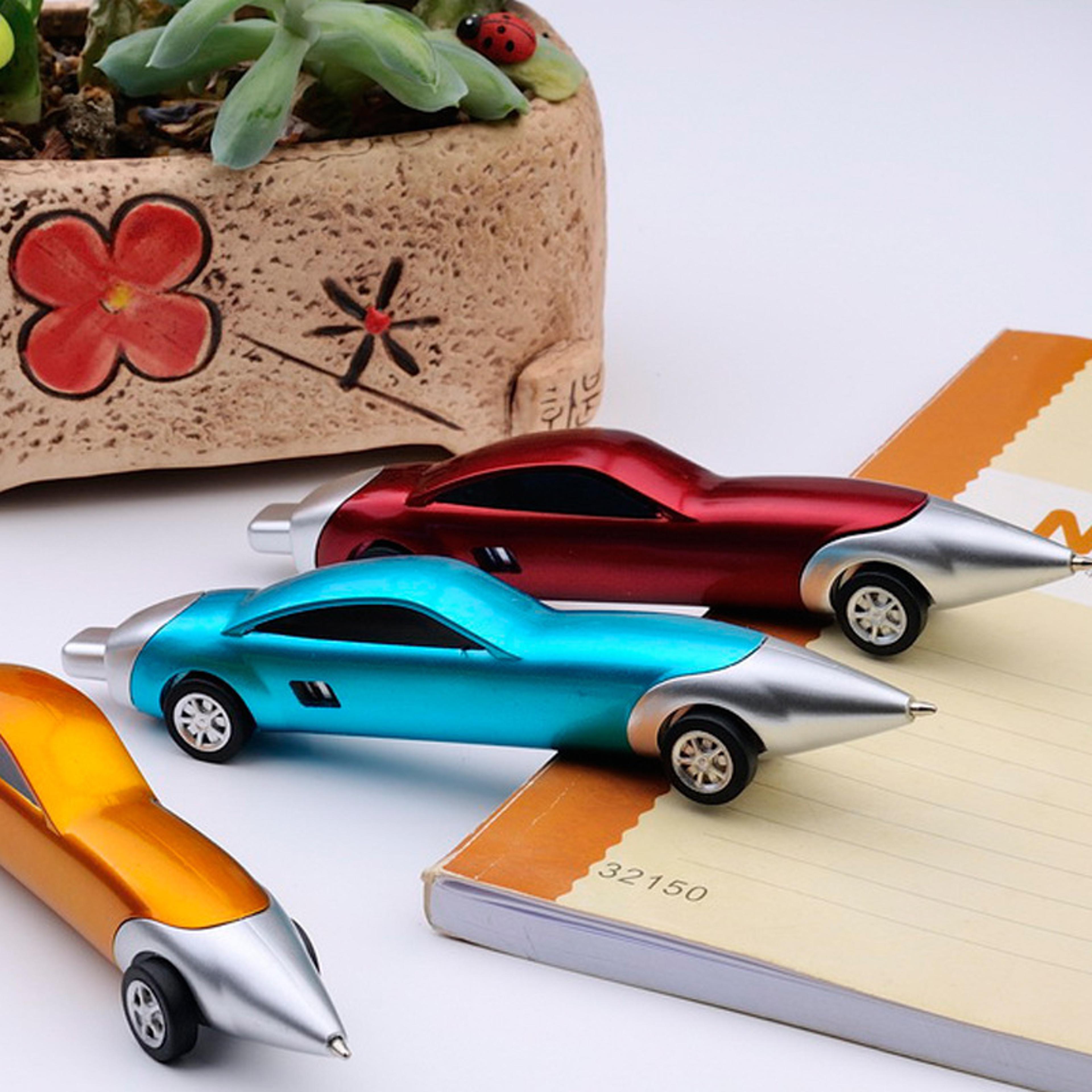 cute candy color car ballpoint pens, fun creative writing gift for office & school supplies