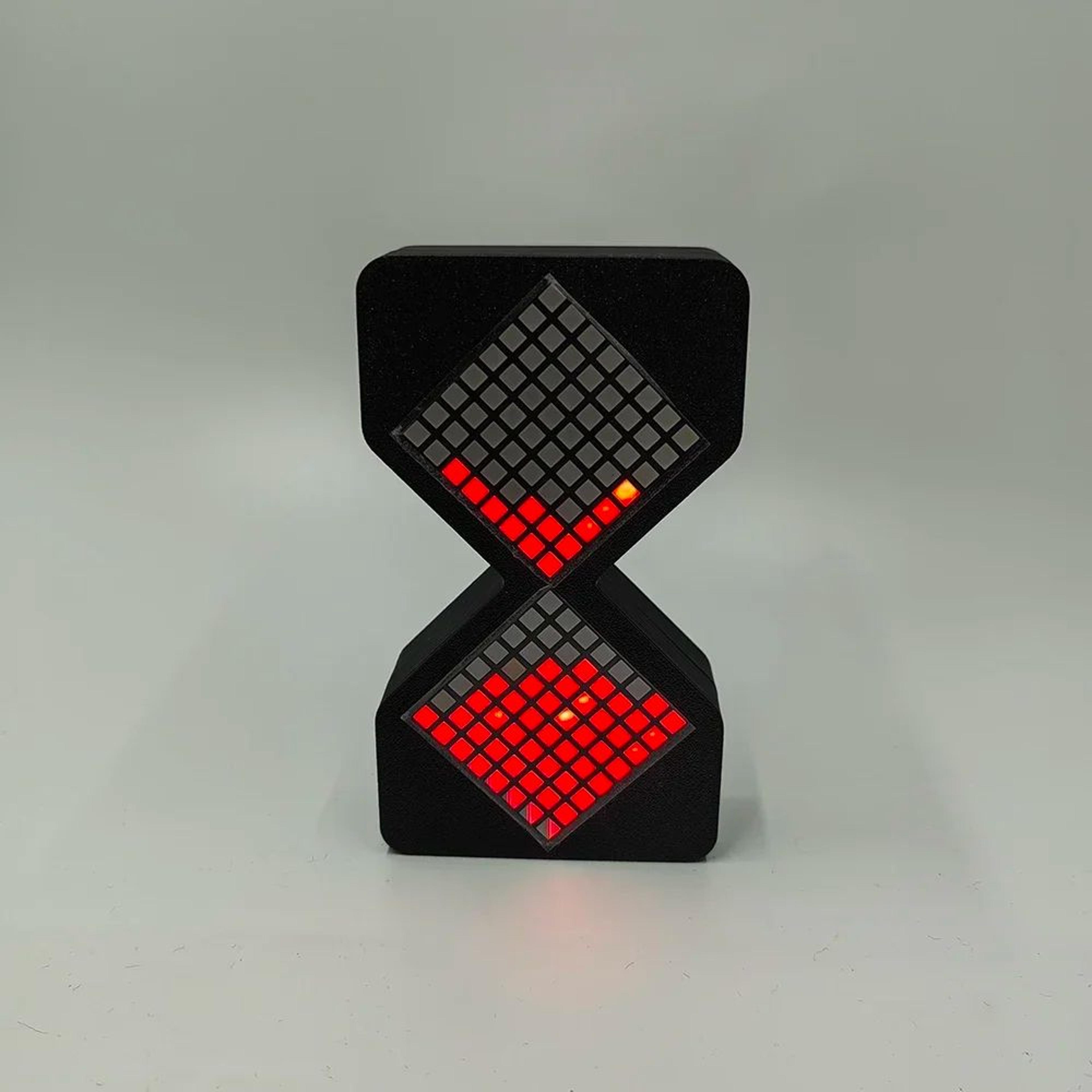 DIY Digital Hourglass Birthday Gift Toy For Kids Cyber Electronic Hourglass With Glow  Tech Style 2
