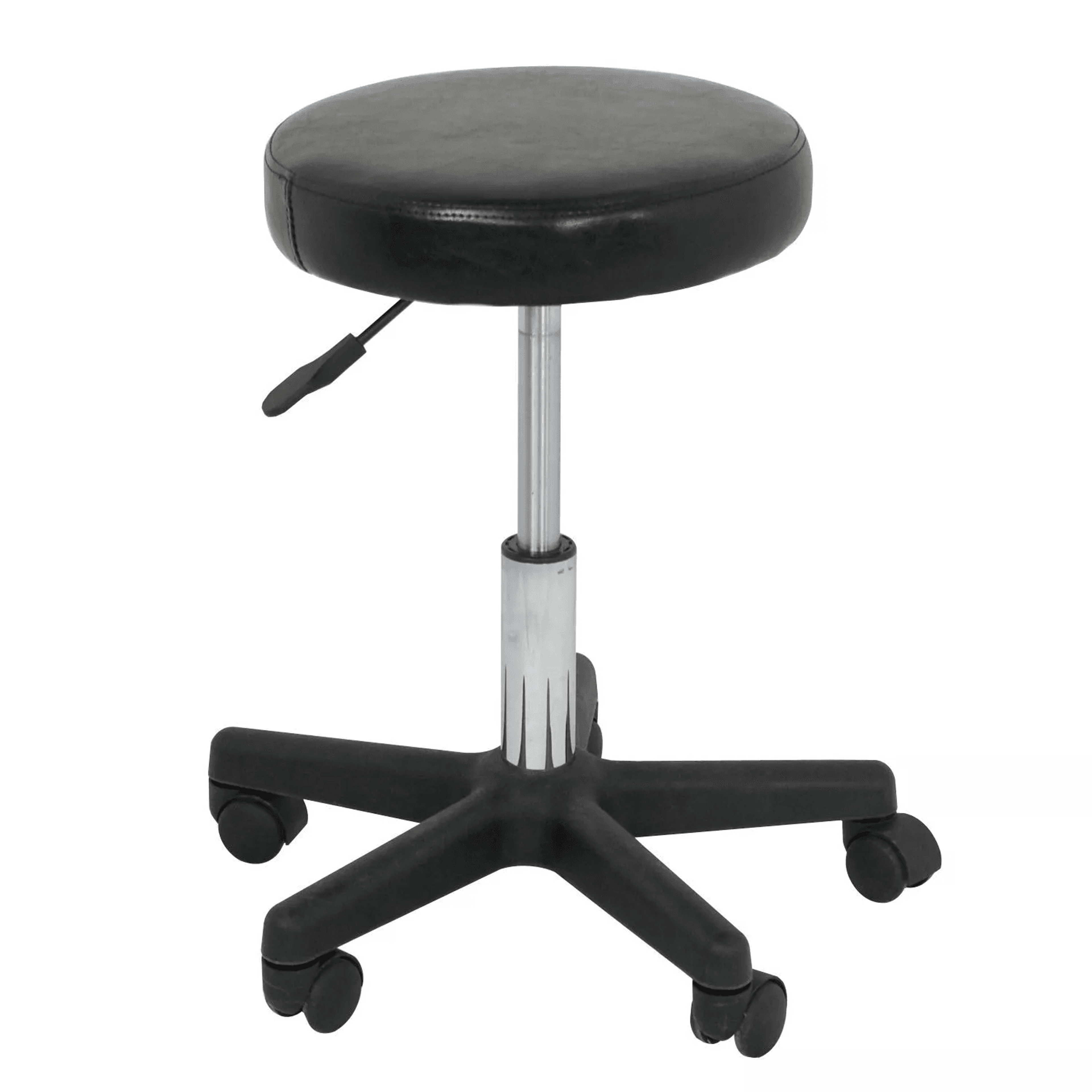 adjustable hydraulic stool facial salon massage spa chair swivel rolling technician seat w/ wheels