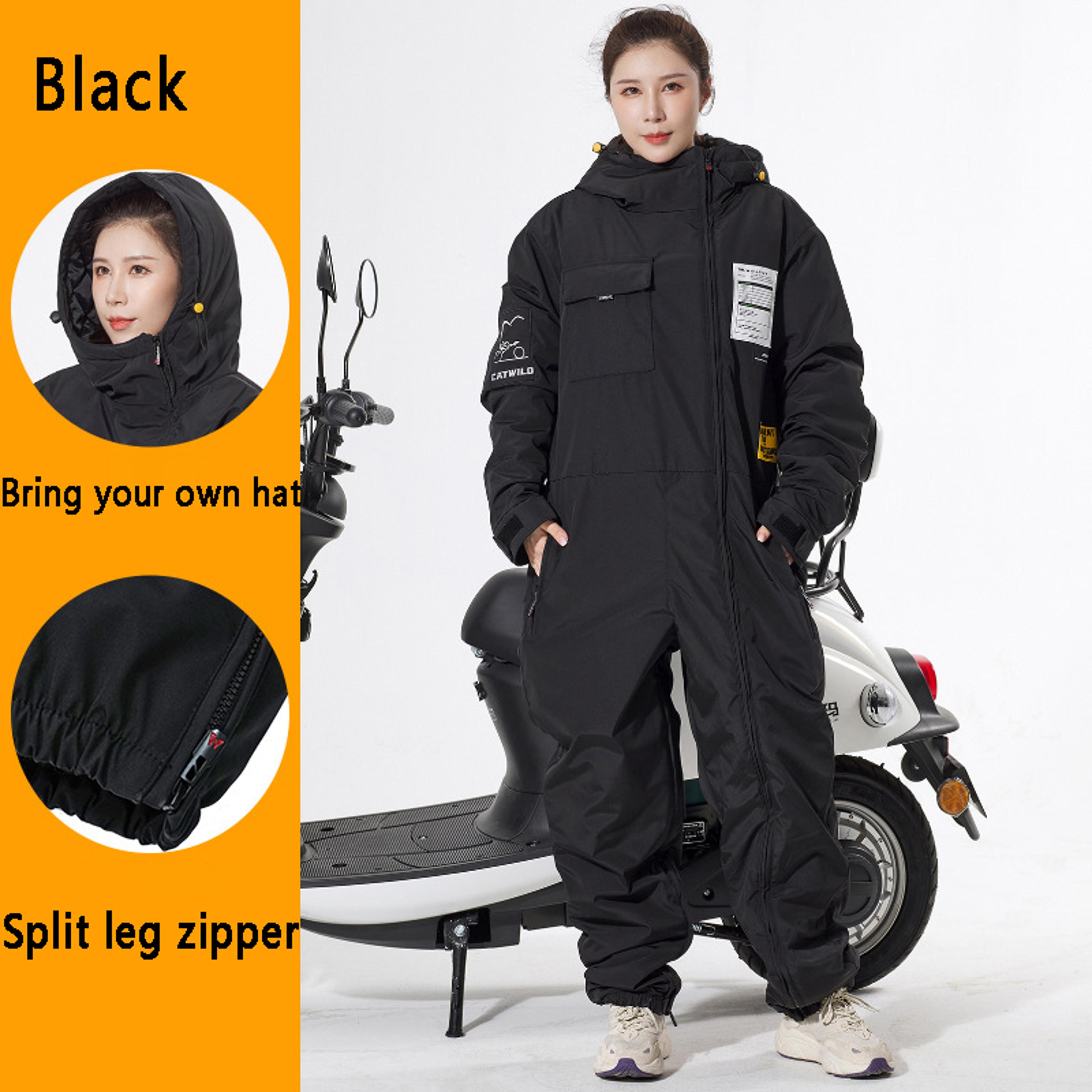 winter motorcycle jacket coldproof windproof suit, men & women cross-country riding, ski & fishing thermal outfit