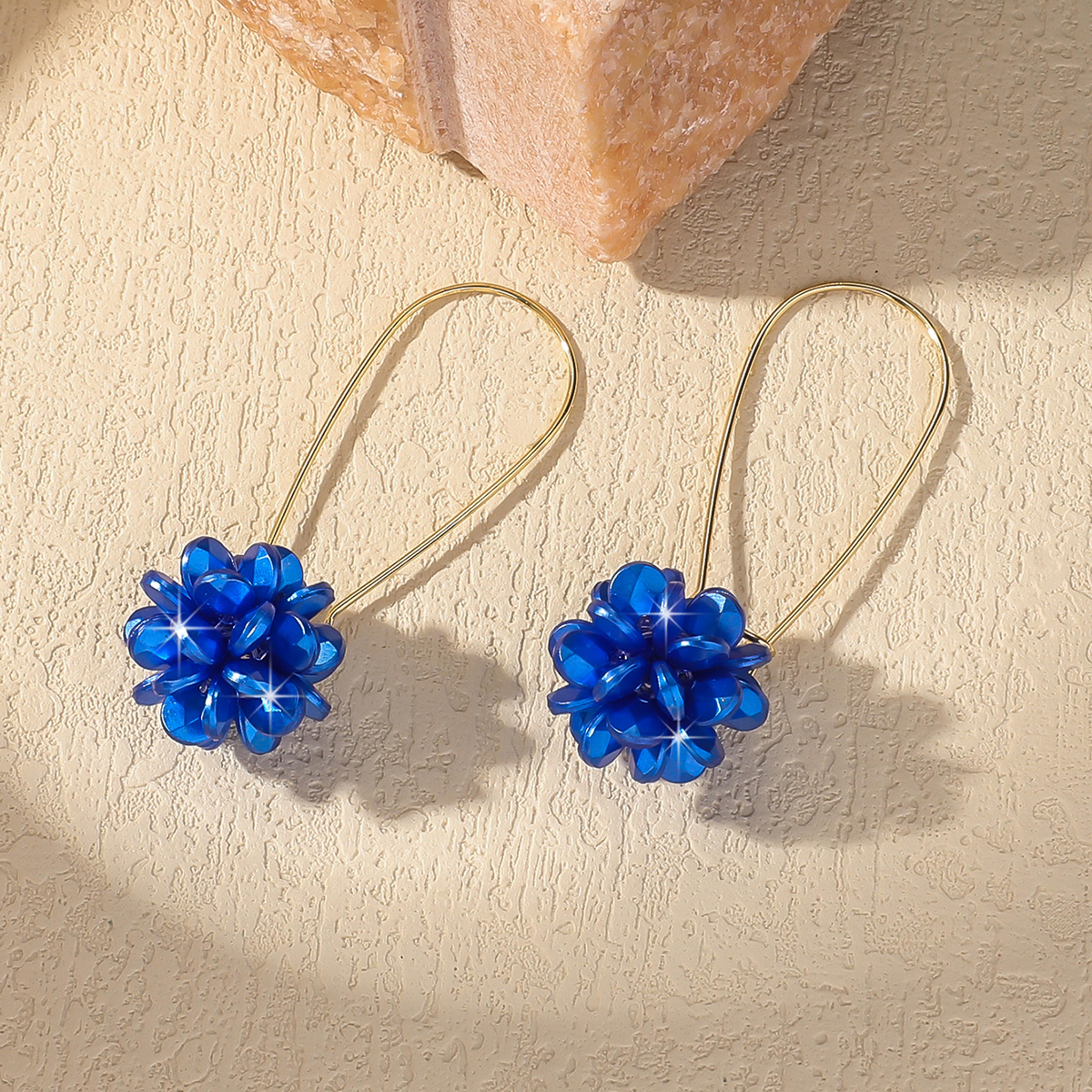 Ball Earrings Womens Fashion Trend Outdoor Travel Banquet Party Gifts 4