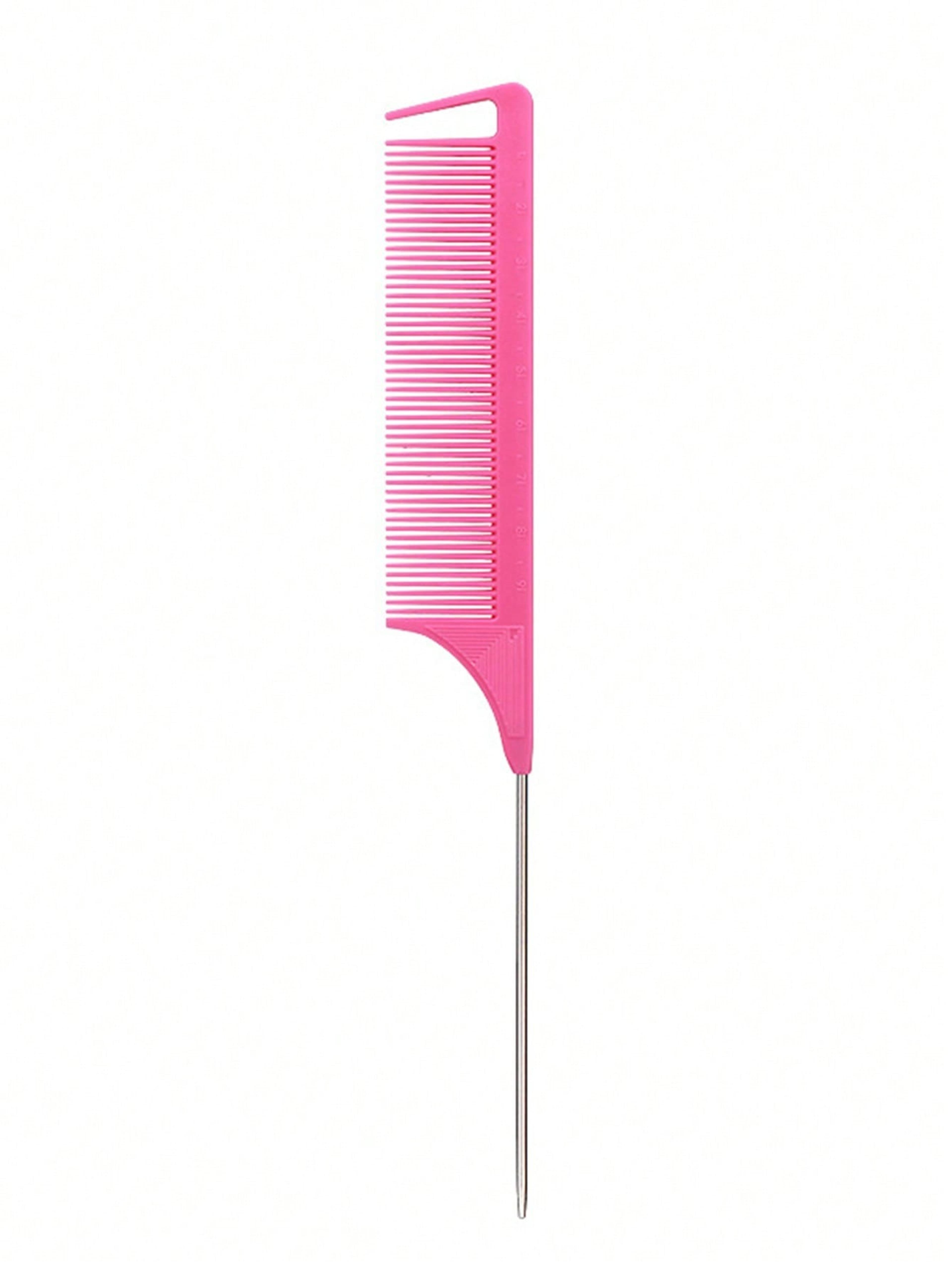 Professional Stainless Steel Pointed Tail Hair Comb Brush Salon Styling Hair Comb Tool For Hairdres 7