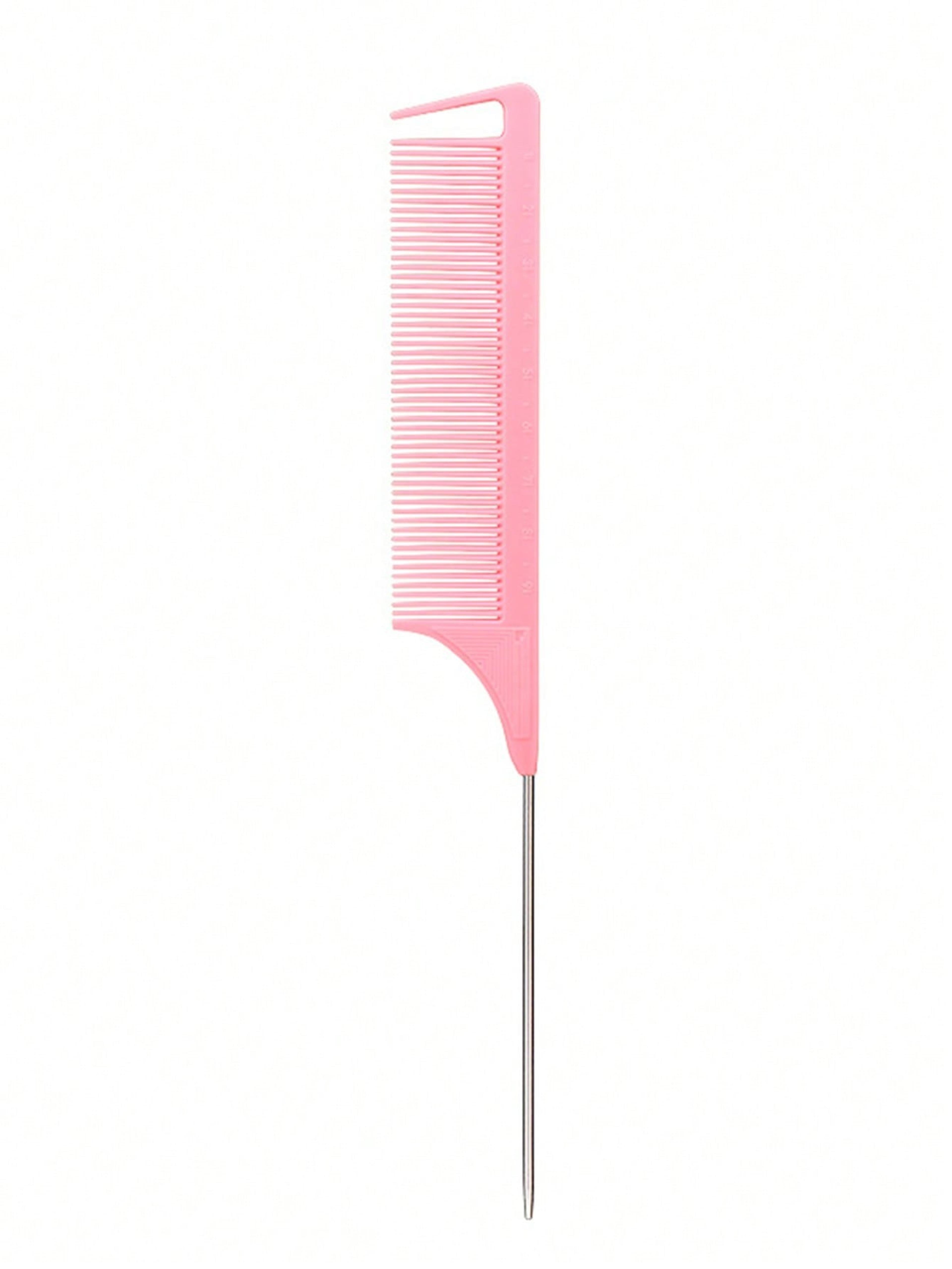 Professional Stainless Steel Pointed Tail Hair Comb Brush Salon Styling Hair Comb Tool For Hairdres 8
