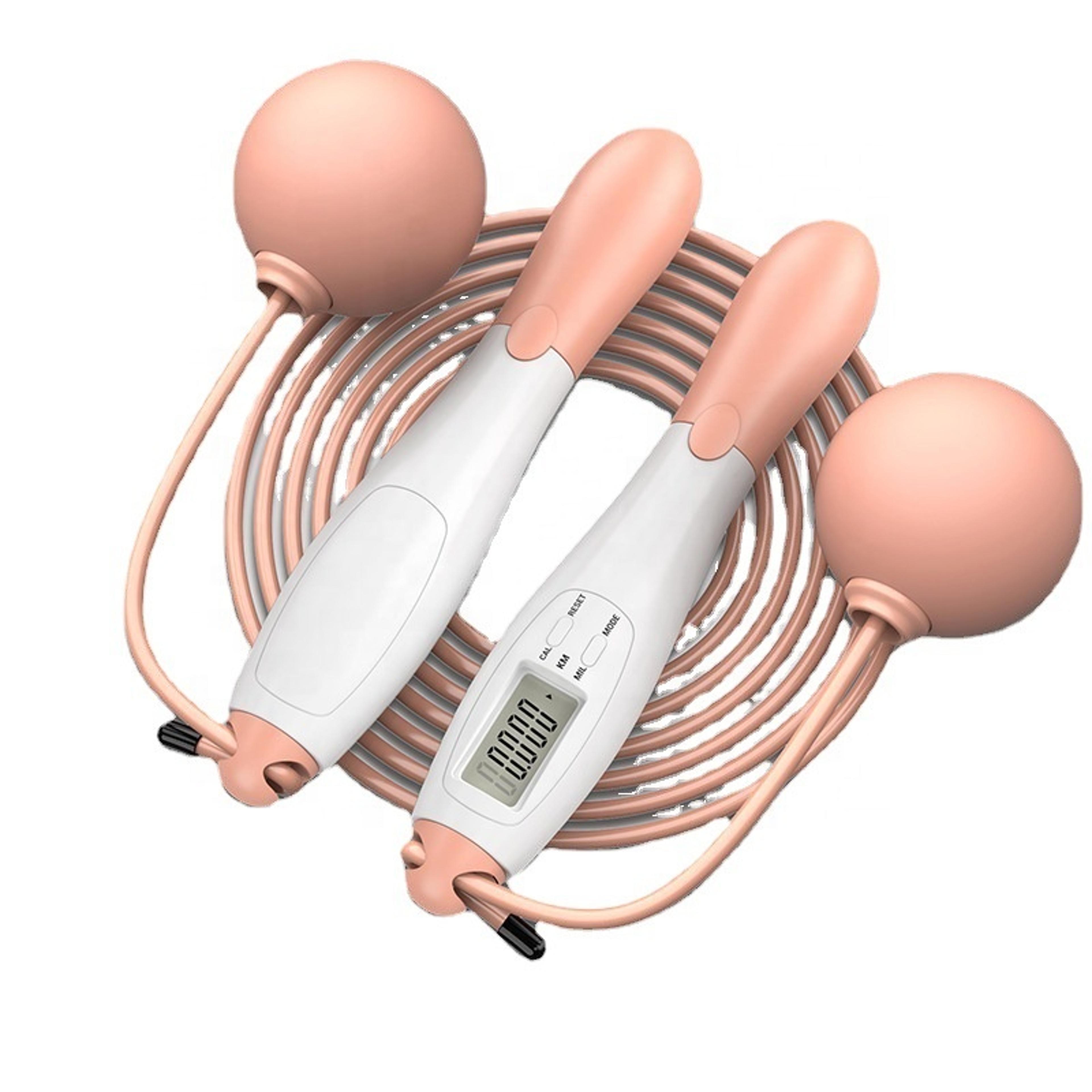 smart cordless electronic jumping rope with counting speed skipping counter for gym fitness crossfit training