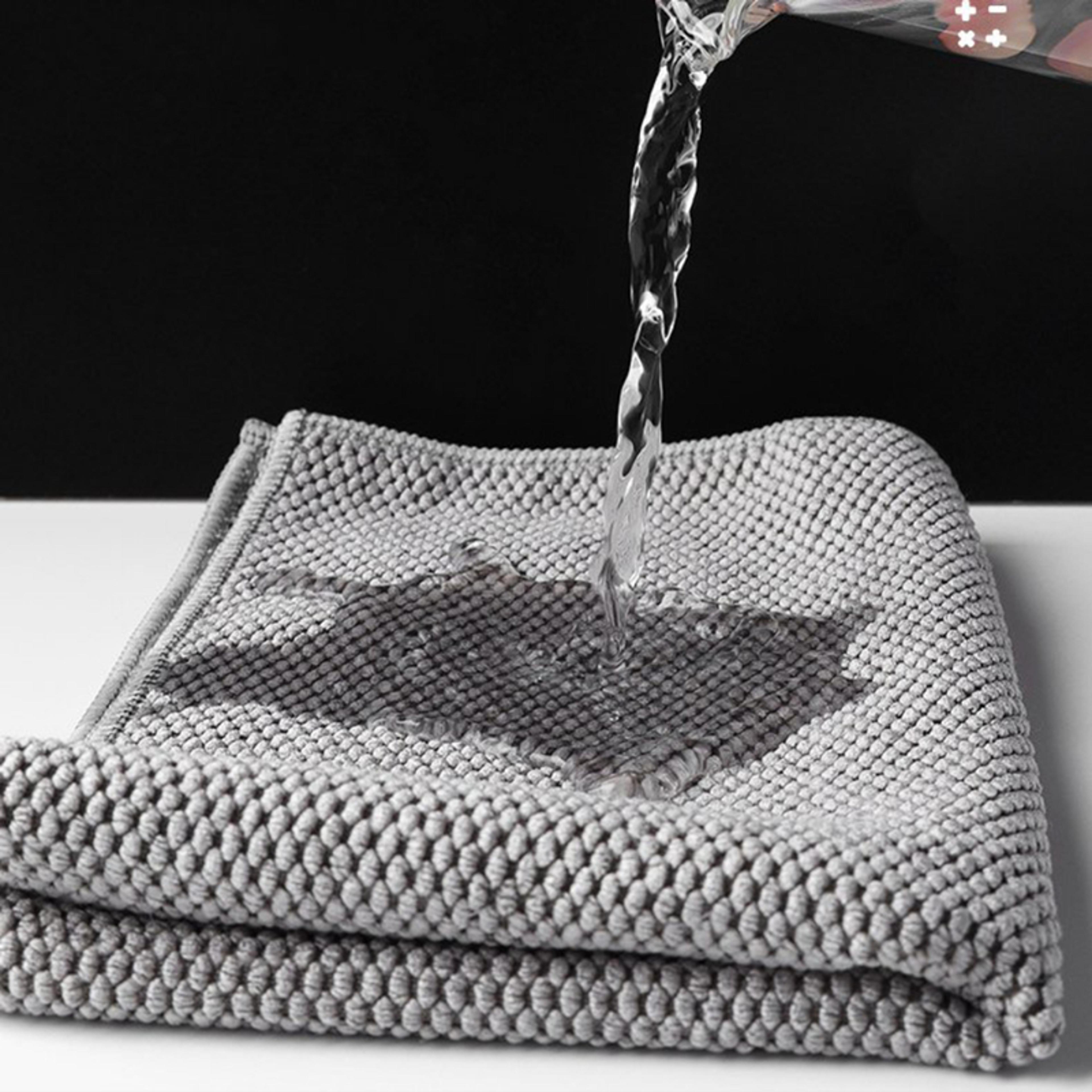 premium kitchen bar cleaning cloth, highly absorbing square towels, coffee machine special rags, household cleaner