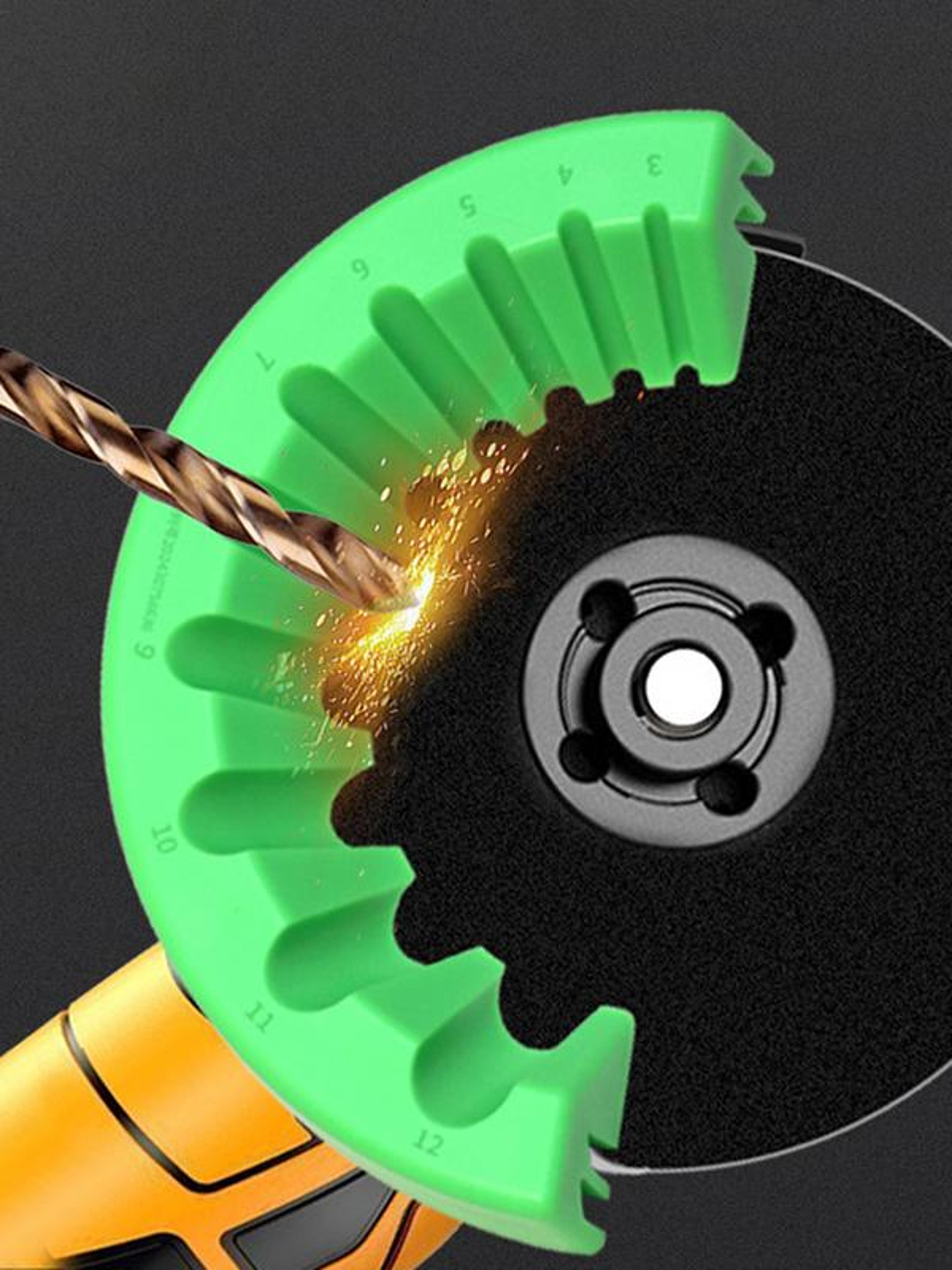 MultiSized Drill Bit Sharpener Portable Tool Polishing Attachment For Drill Bits 2