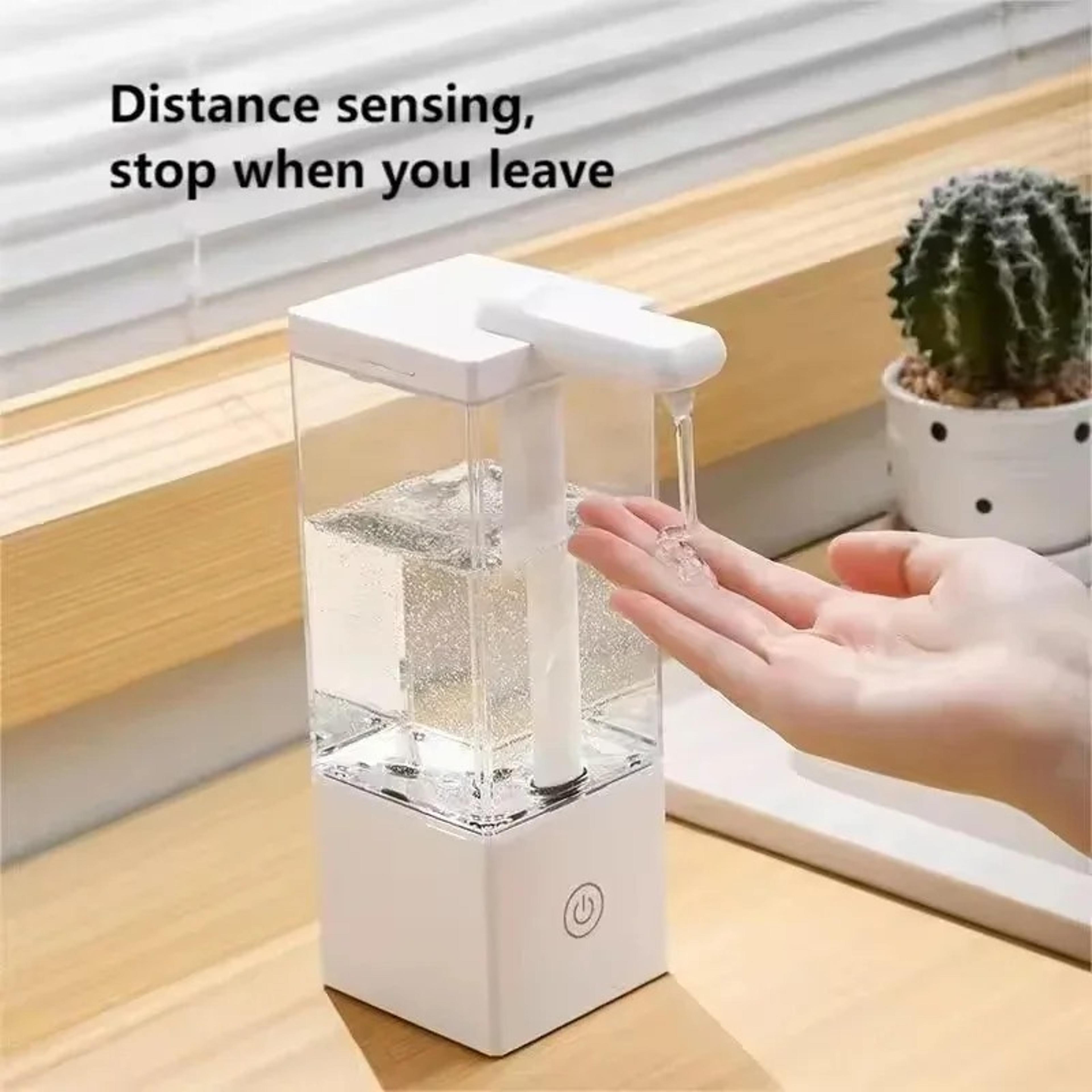 rechargeable auto touchless liquid dispenser, sensor pump for hand soap, shampoo, detergent, kitchen & bathroom