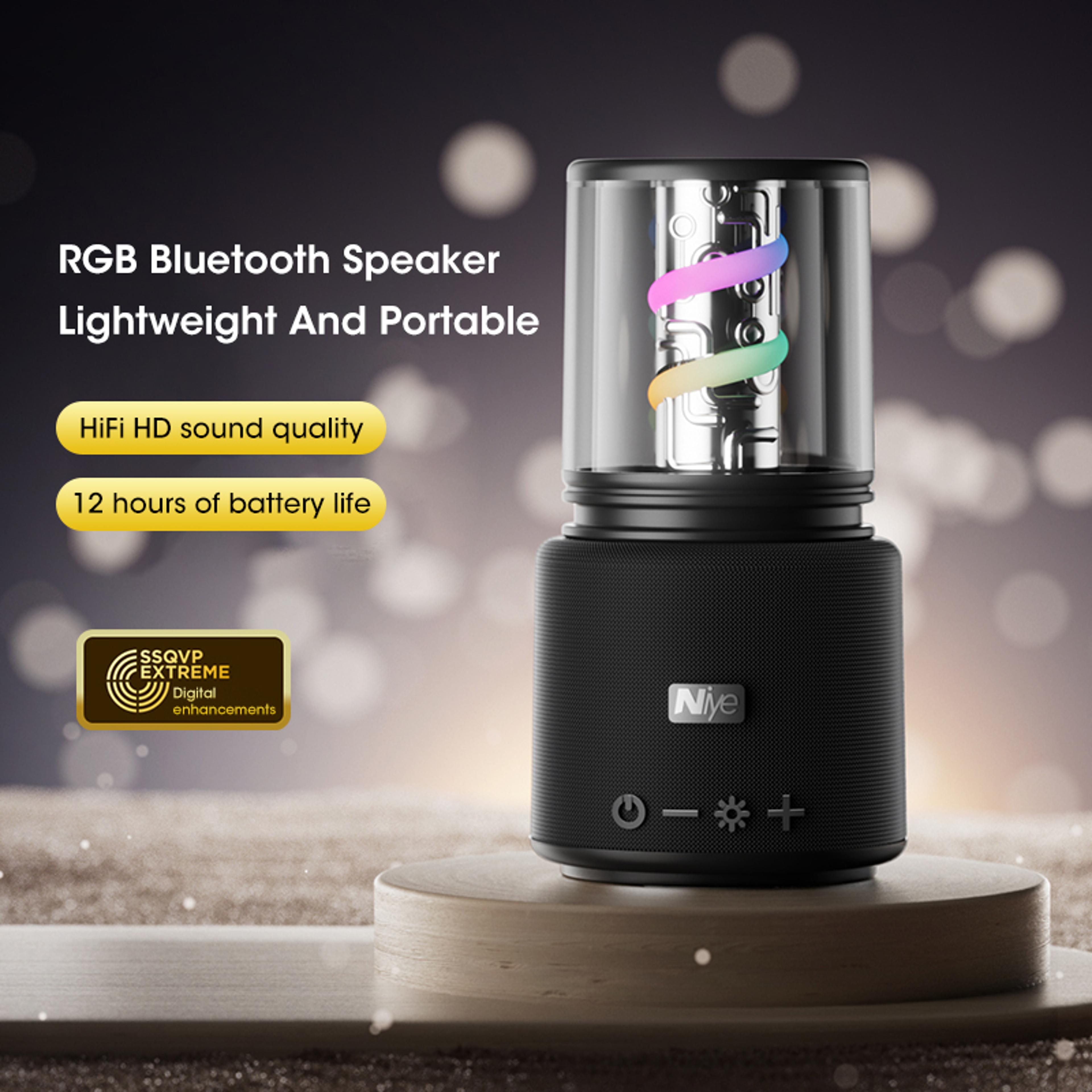 Portable Bluetooth Wireless Speaker Waterproof Outdoor Sports Bass Party Speaker 1