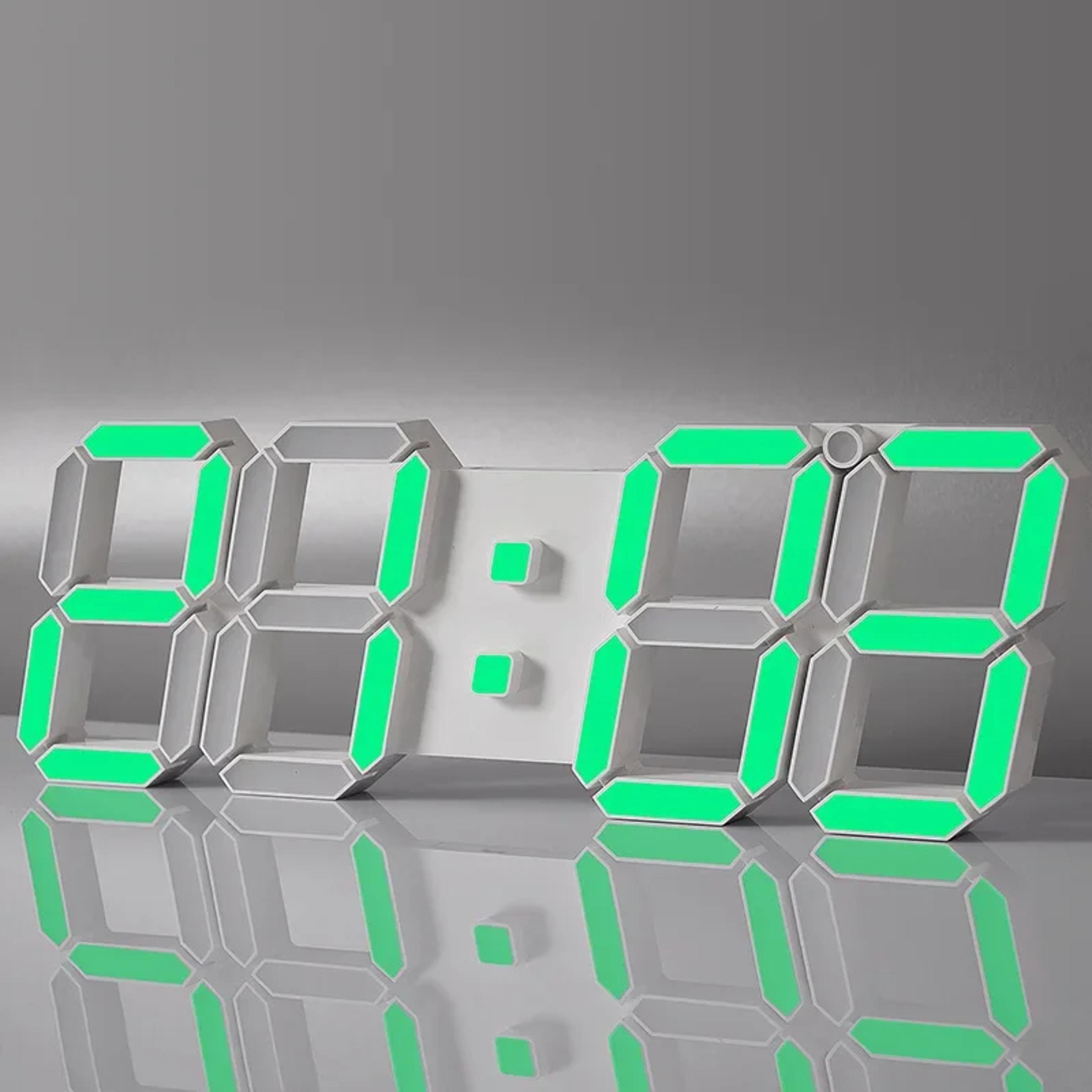Modern Design LED Wall Clock With Remote Control And Automatic Photosensitive Function 5