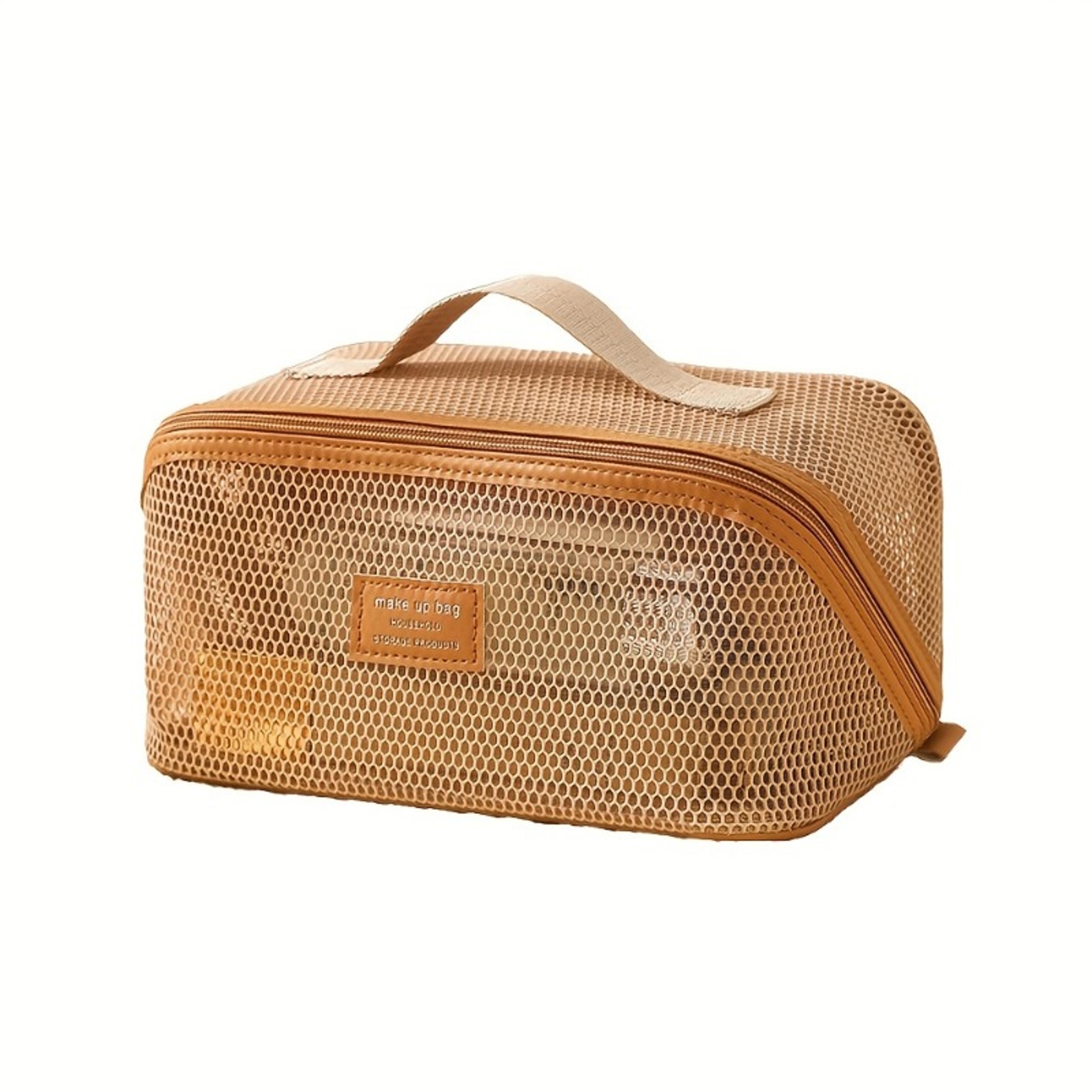 Cosmetic Makeup Organizer Bag Storage Pouch Toiletry Kit Luxury Case For Travel Zip 6