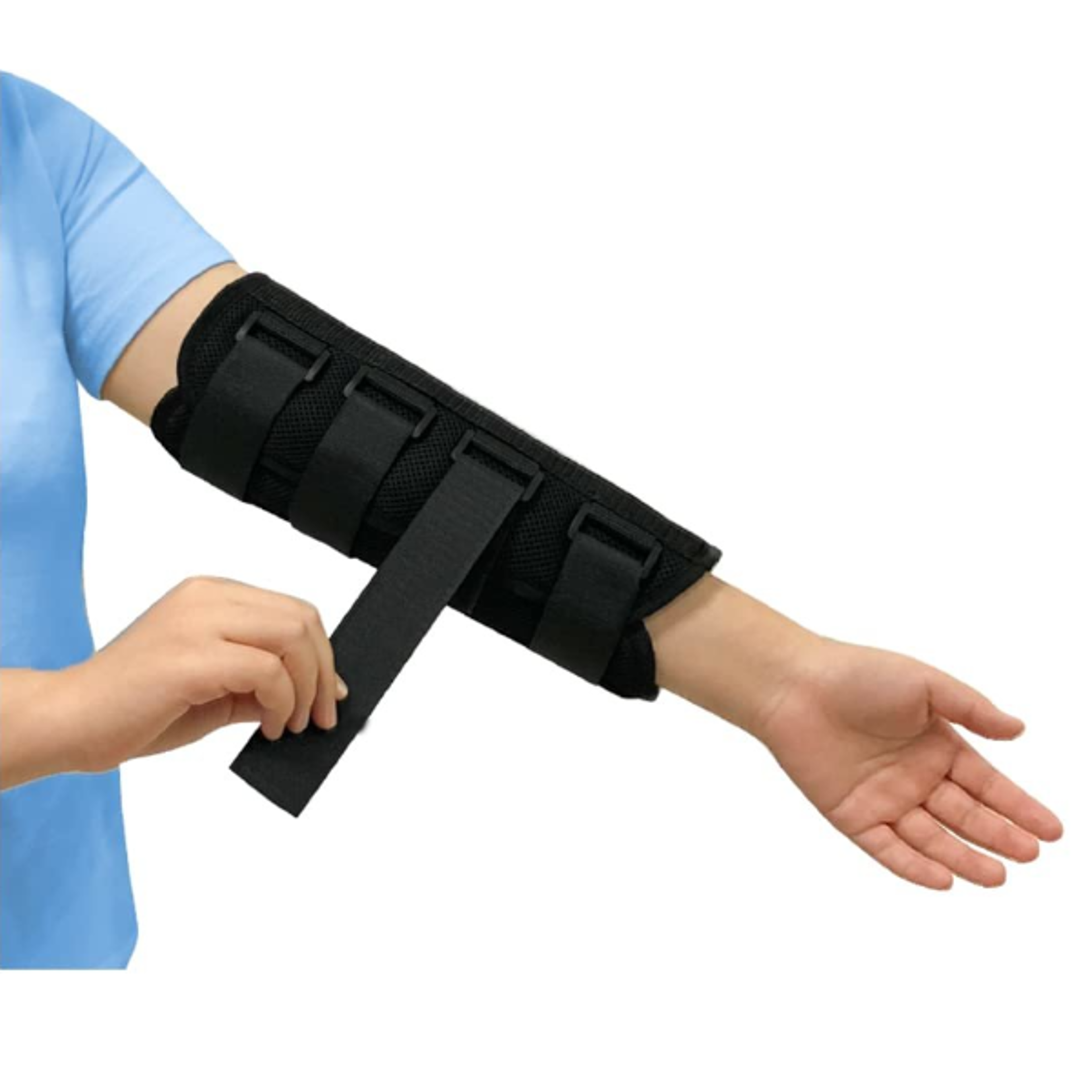 elbow splint for tendonitis & ulnar nerve support cubital tunnel brace for sleeping and immobilization