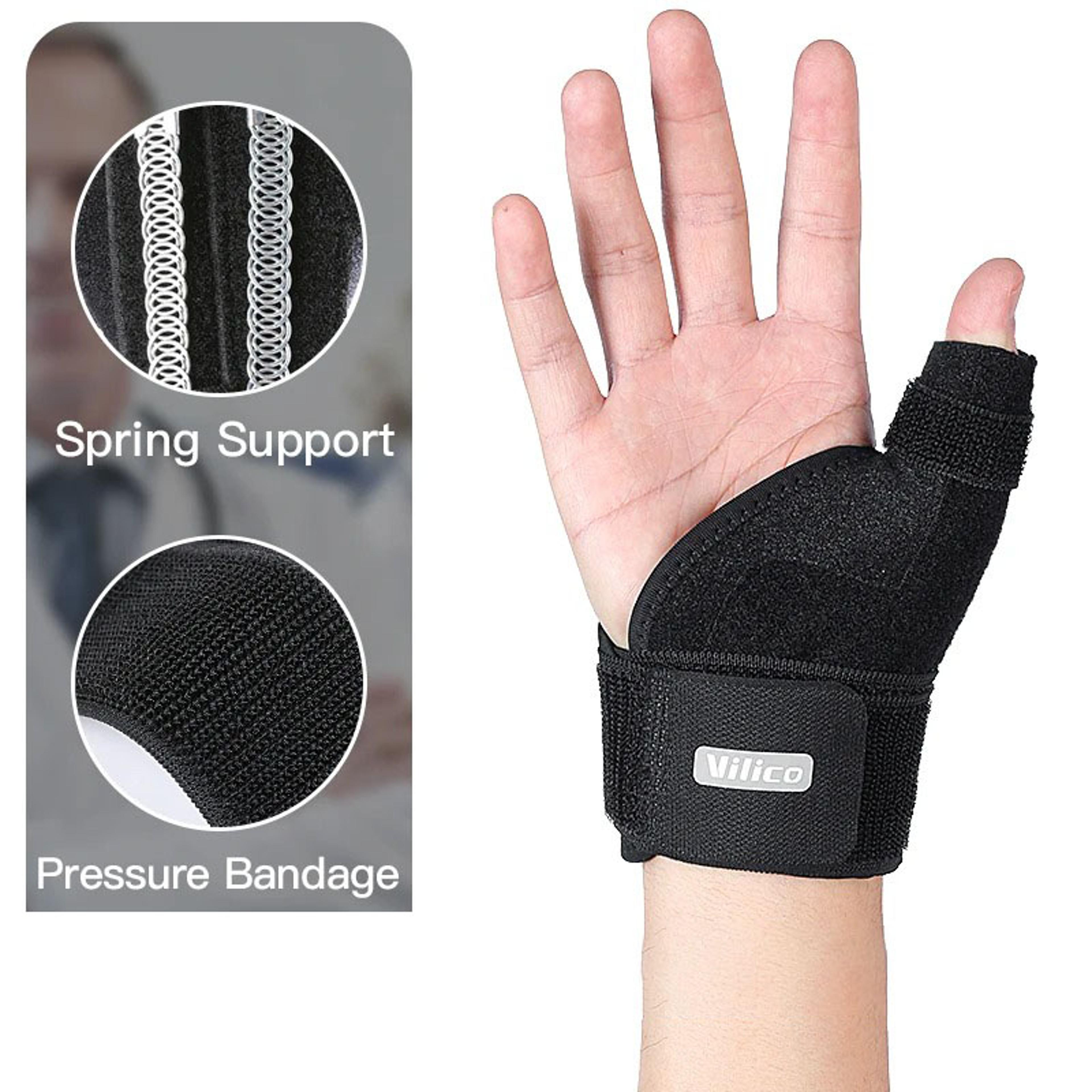 adjustable arthritis wrist brace for tendon & finger injury recovery