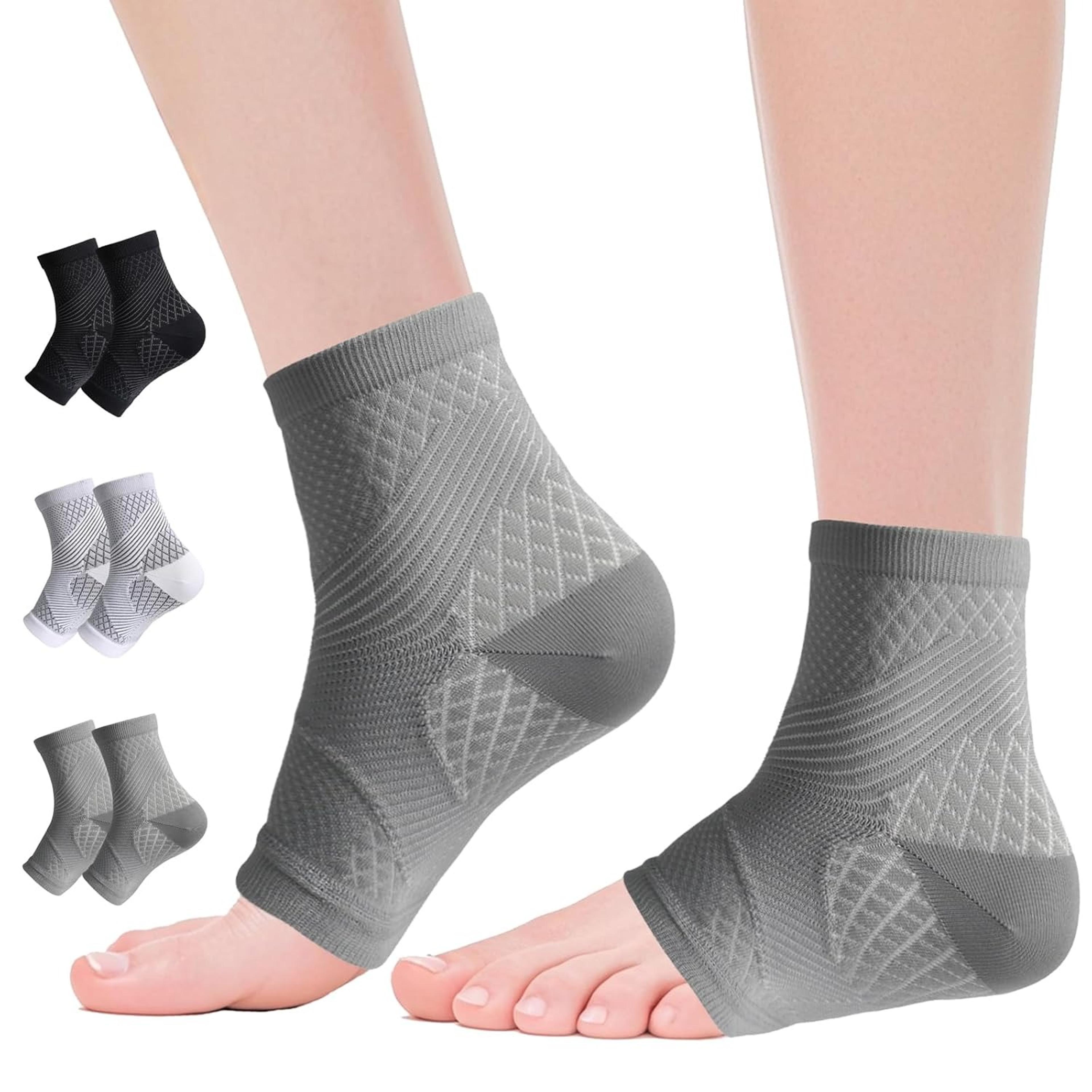 ankle braces for women & men compression sleeve for plantar fasciitis relief