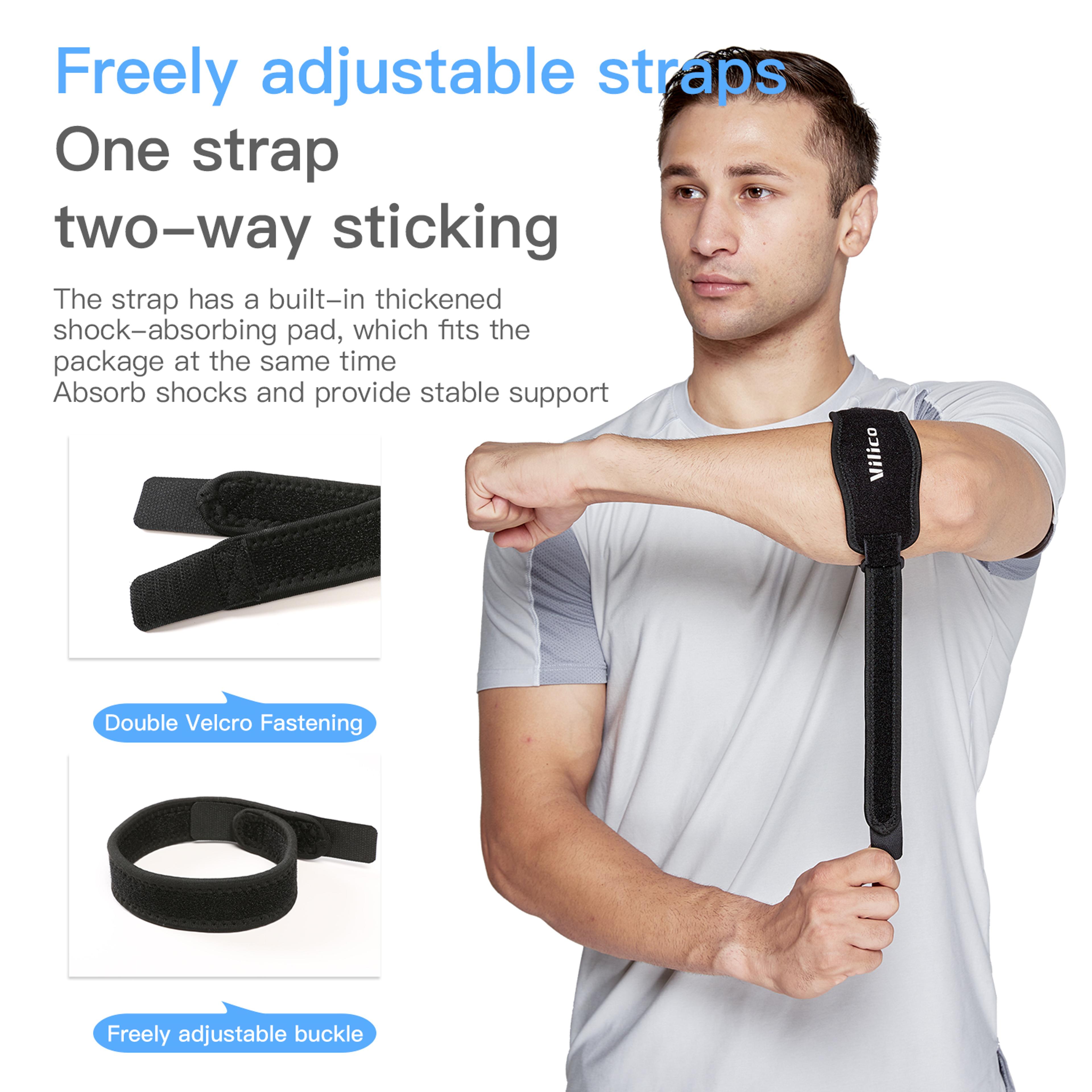 Elbow Support Strap For Basketball  Tennis Soft Cushion Epicondylitis Elbow Pad For Pain Relief 3