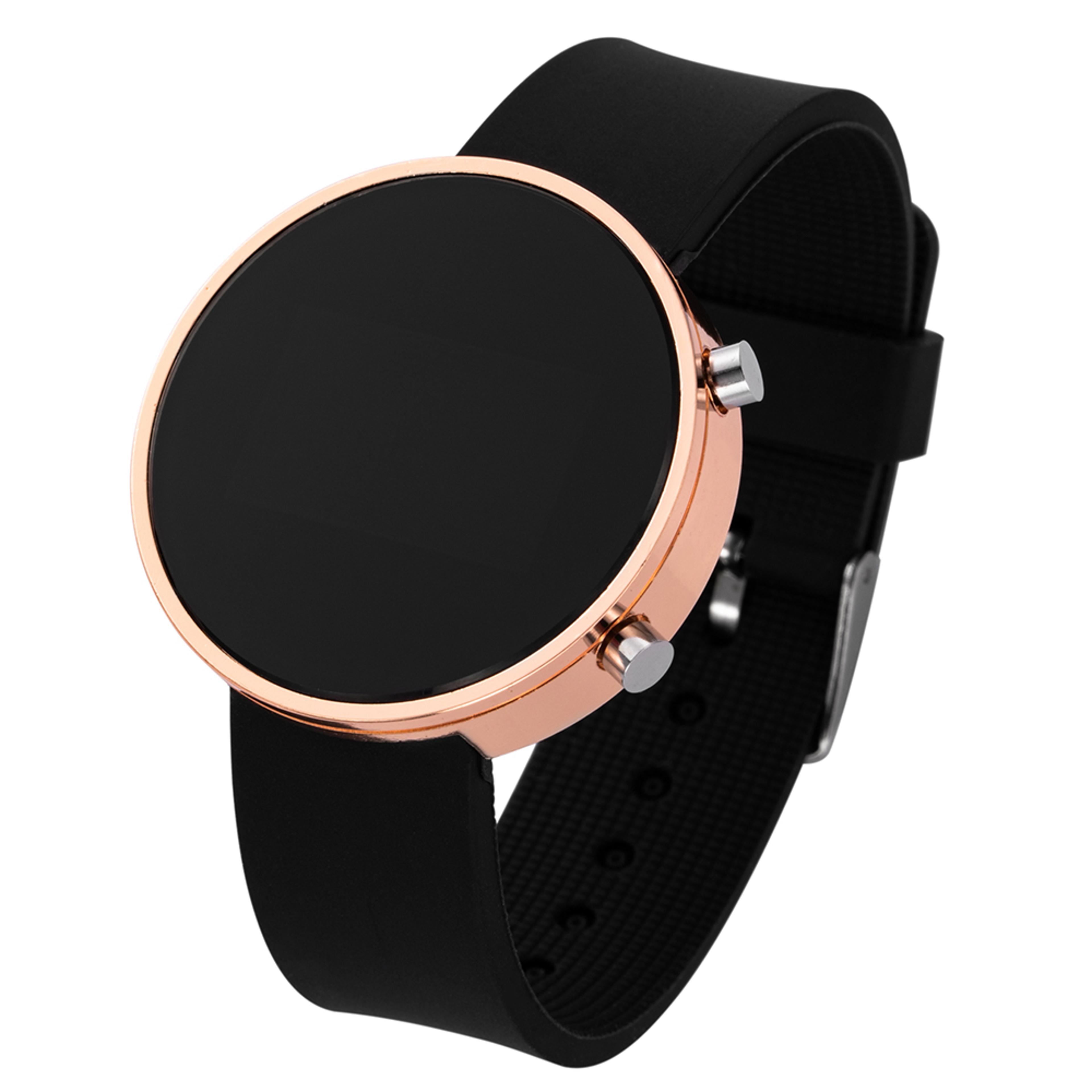 fashion digital watch for women led wrist watch with silicone strap casual sports watch for ladies