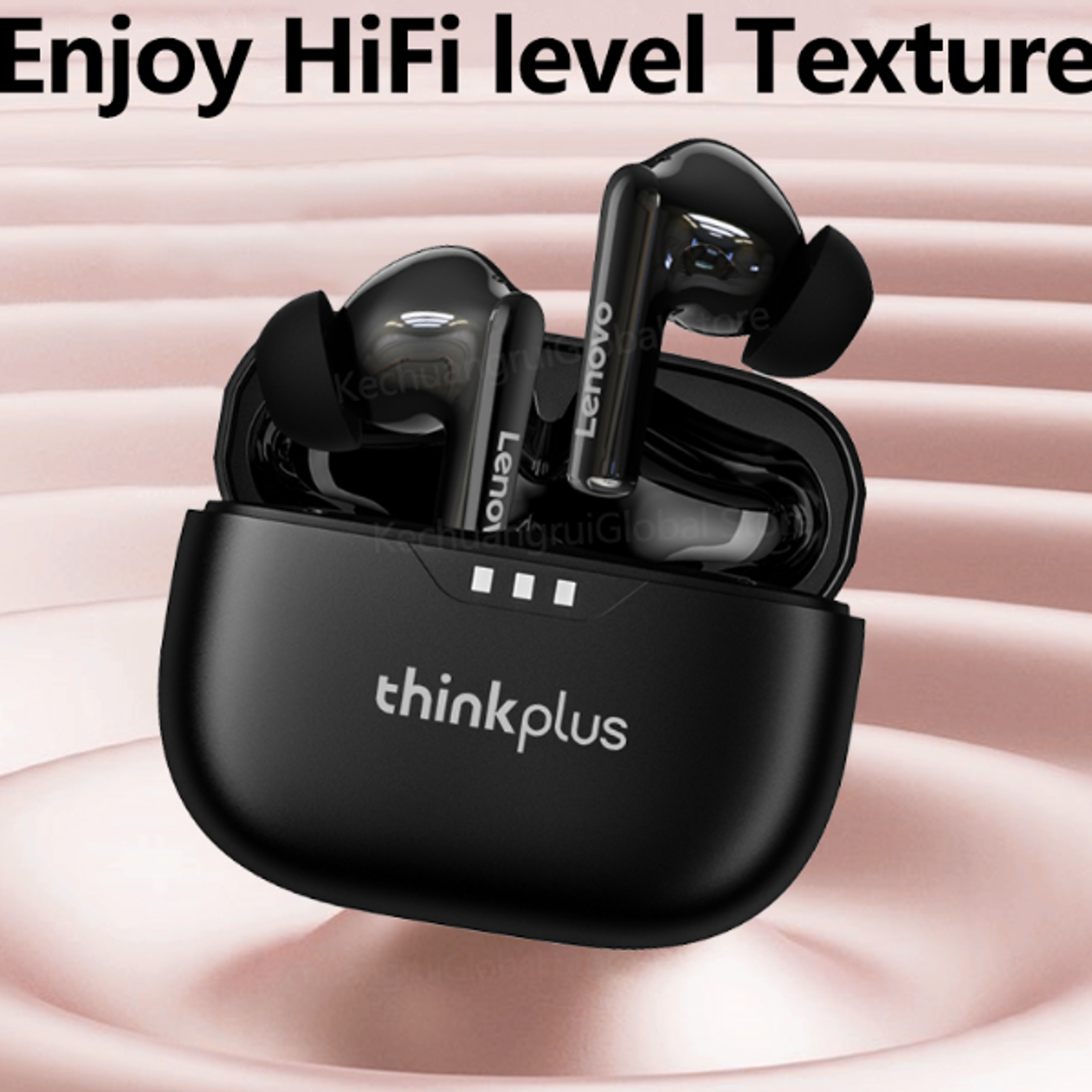 wireless bluetooth earbuds hifi stereo, noise reduction & touch control
