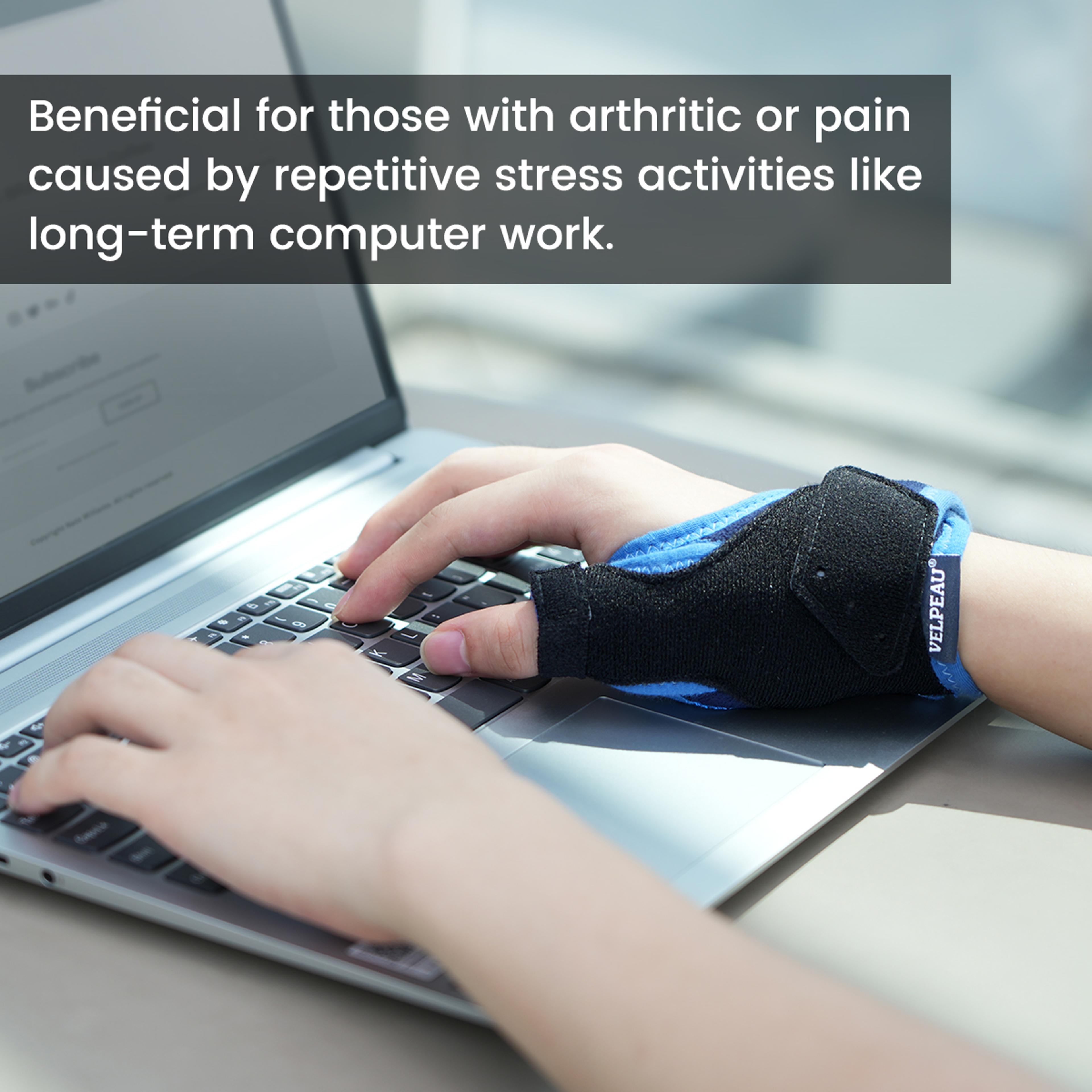 Thumb Brace For De Quervains Tenosynovitis Tendonitis And Arthritis Pain CMC Joint Thumb Splint Fit 5
