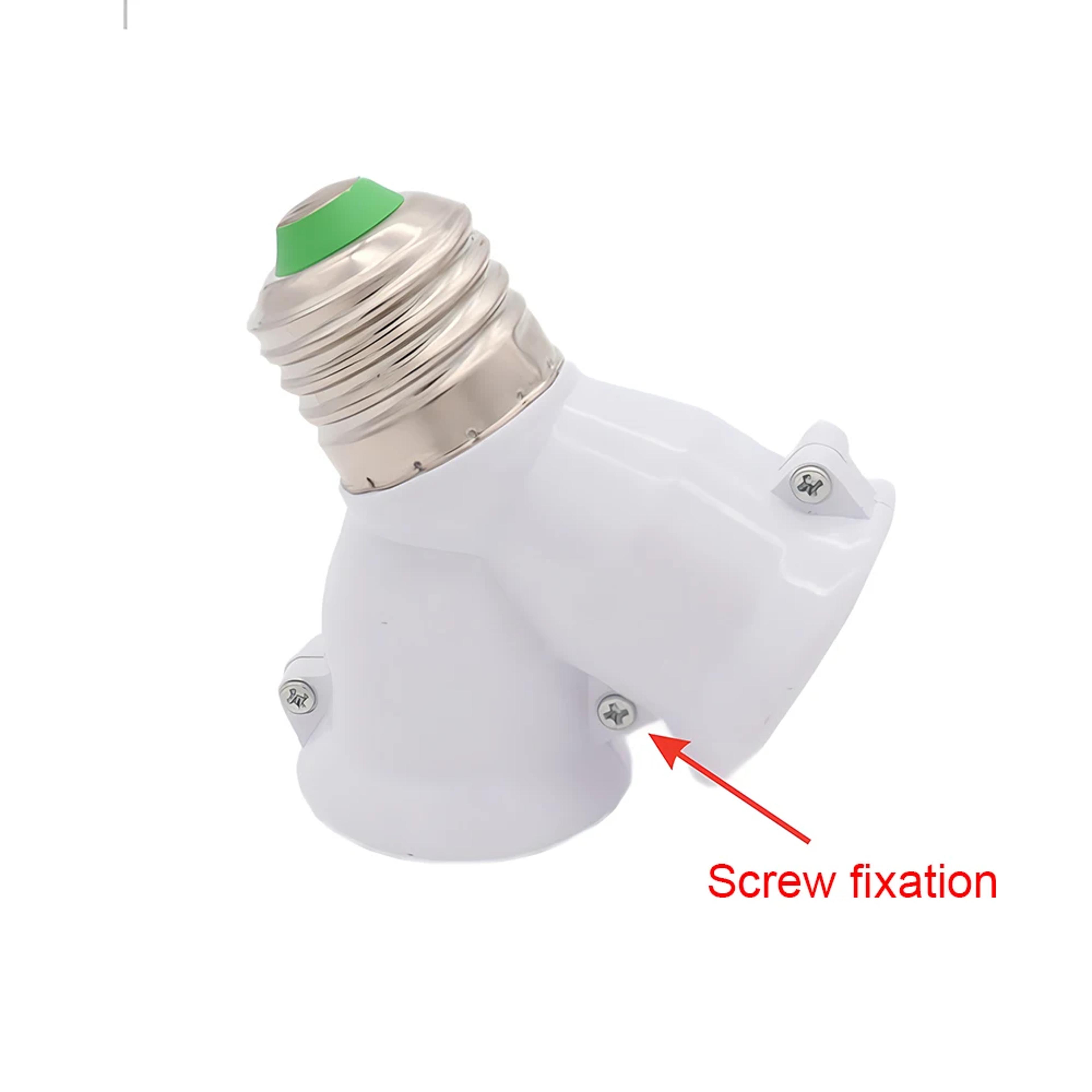 Conversion Head Bulb Socket Extender Lamp Holder Plug Adapter 5