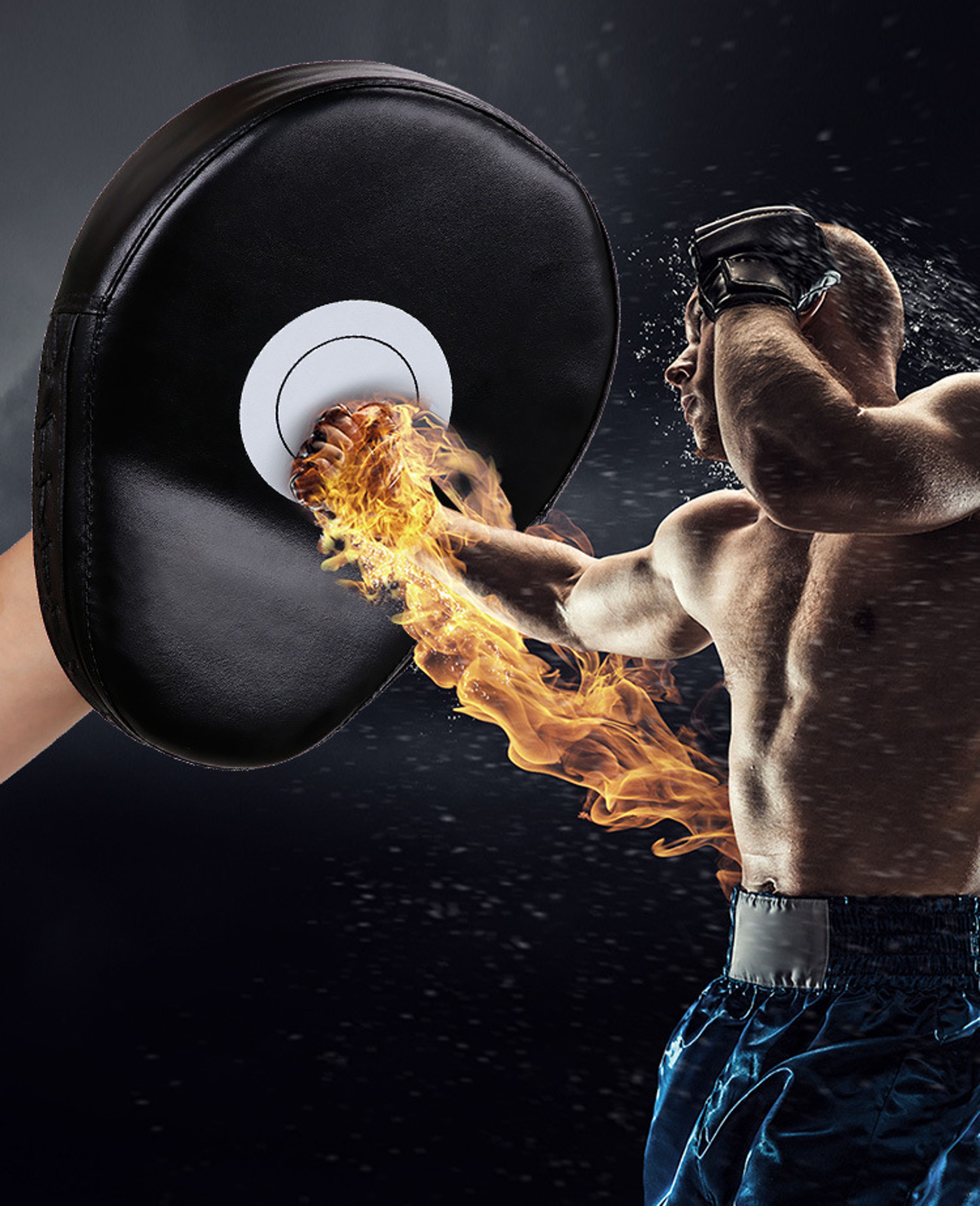 Curved Hand Target For Taekwondo  Boxing Training Precision Focus For Adults  Kids 1