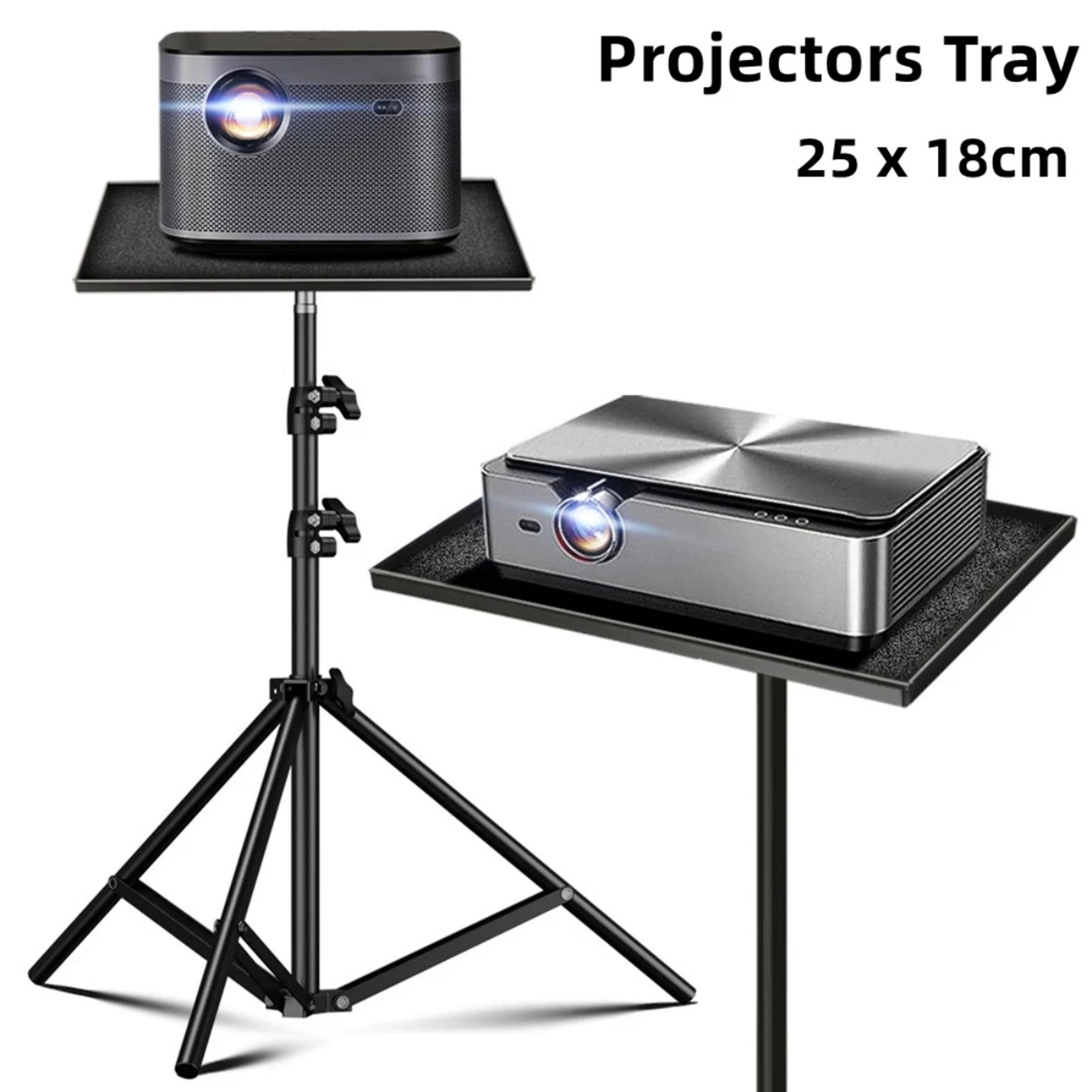 sound card projector tray stand with metal thread adapter easy installation accessory