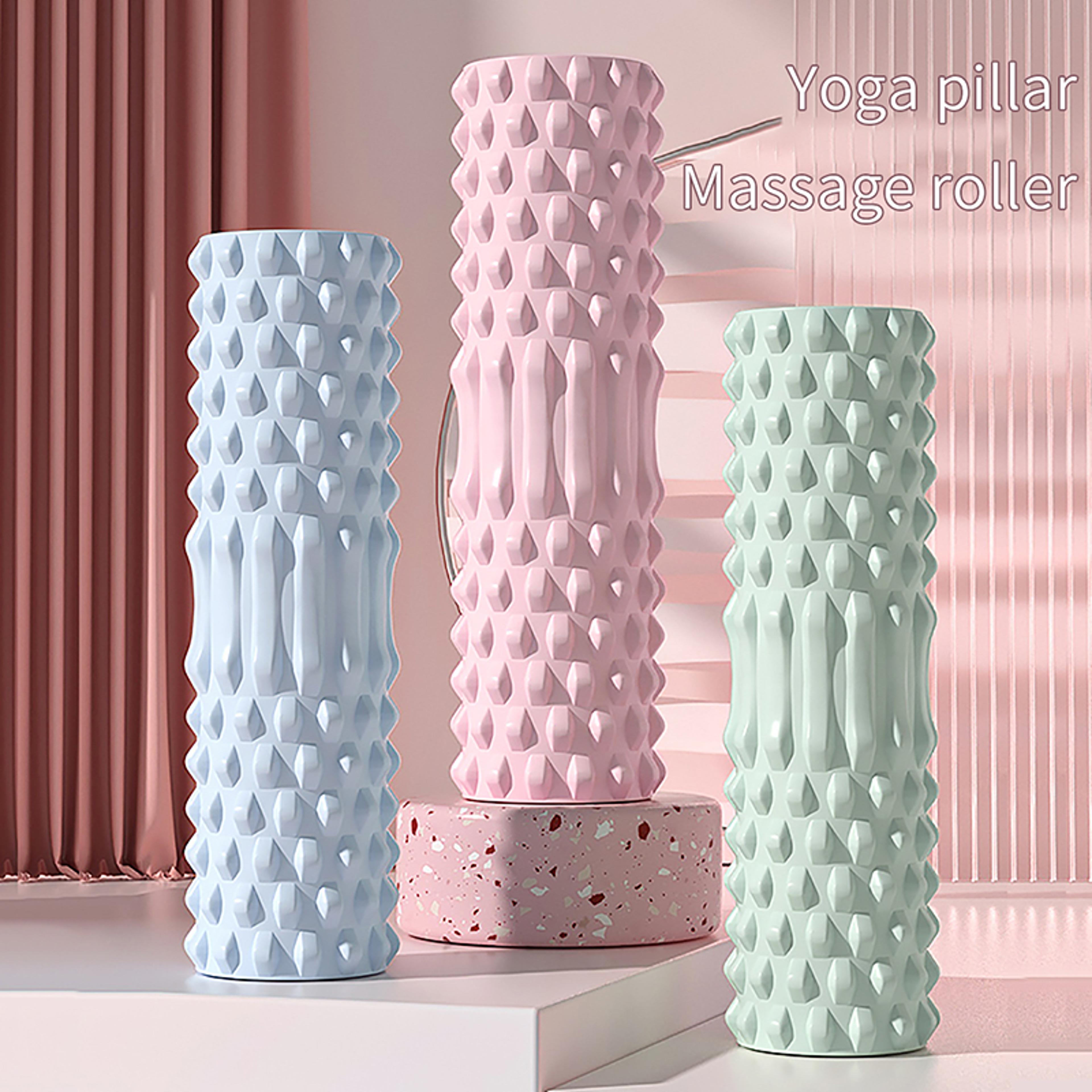 high-density foam roller for muscle recovery & back pain relief perfect for legs, arms, & full body massage