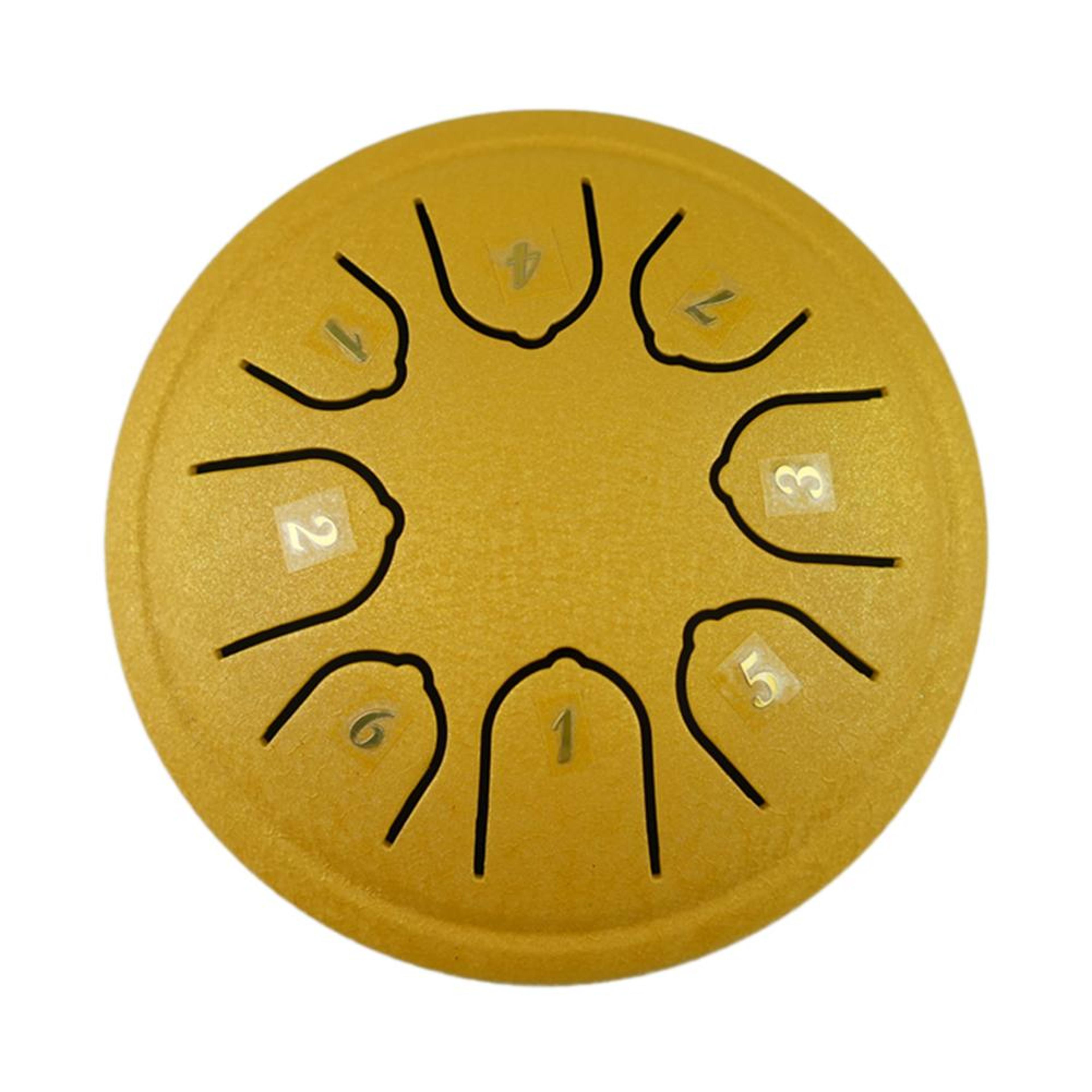 Steel Tongue Drum With Drumsticks  Accessories Tone Hand Pan Music Instrument 5