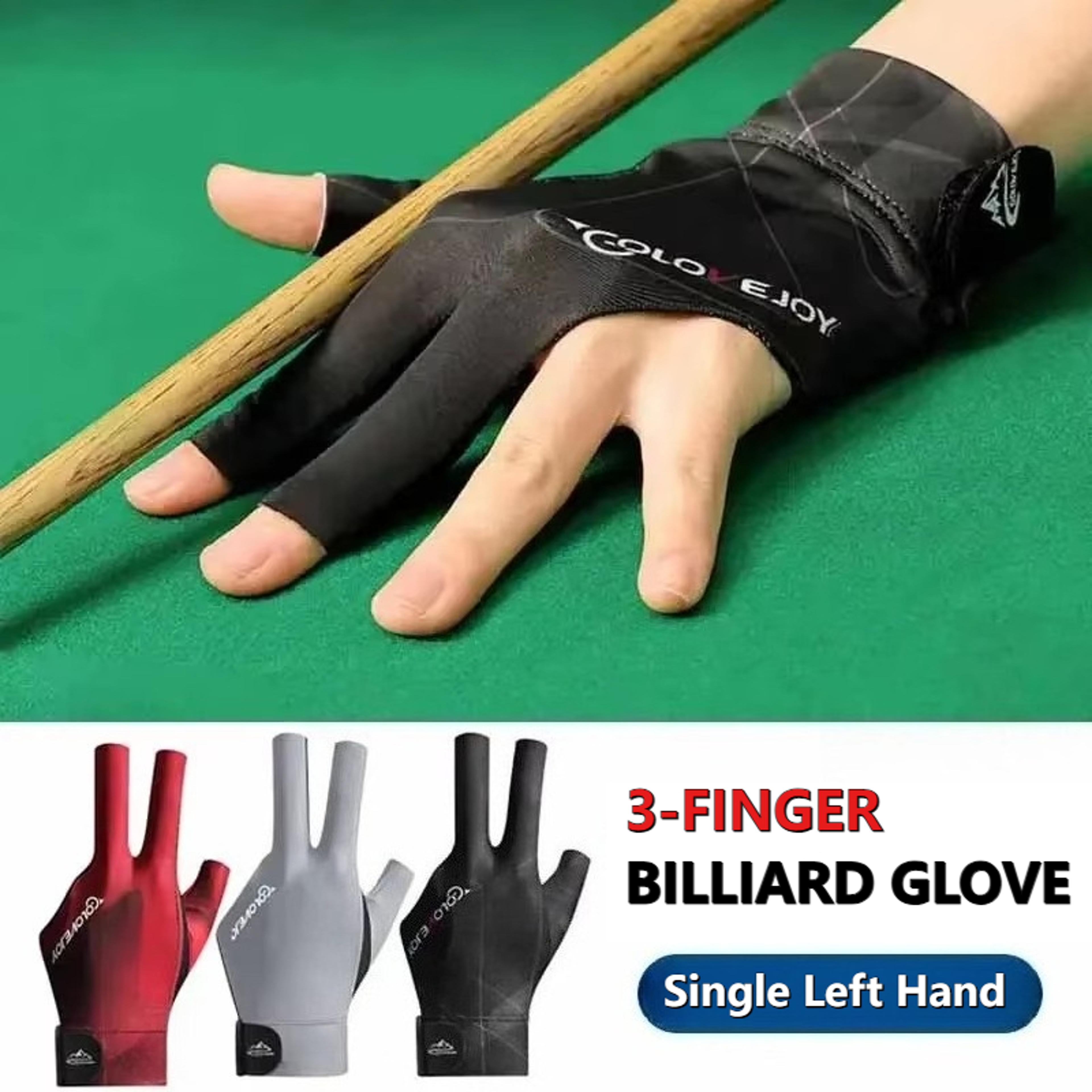 Durable Snooker  Billiards Gloves For LeftHanded Training WearResistant Portable 2